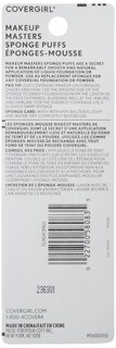 Foto 2 | Esponjas De Maquillaje Covergirl Makeup Masters, 3 Unidades - Venta Internacional.