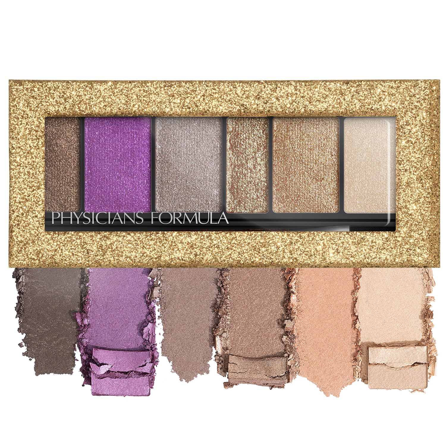 Paleta De Sombras De Ojos Physicians Formula Shimmer Strips Glam Nude - Venta Internacional.