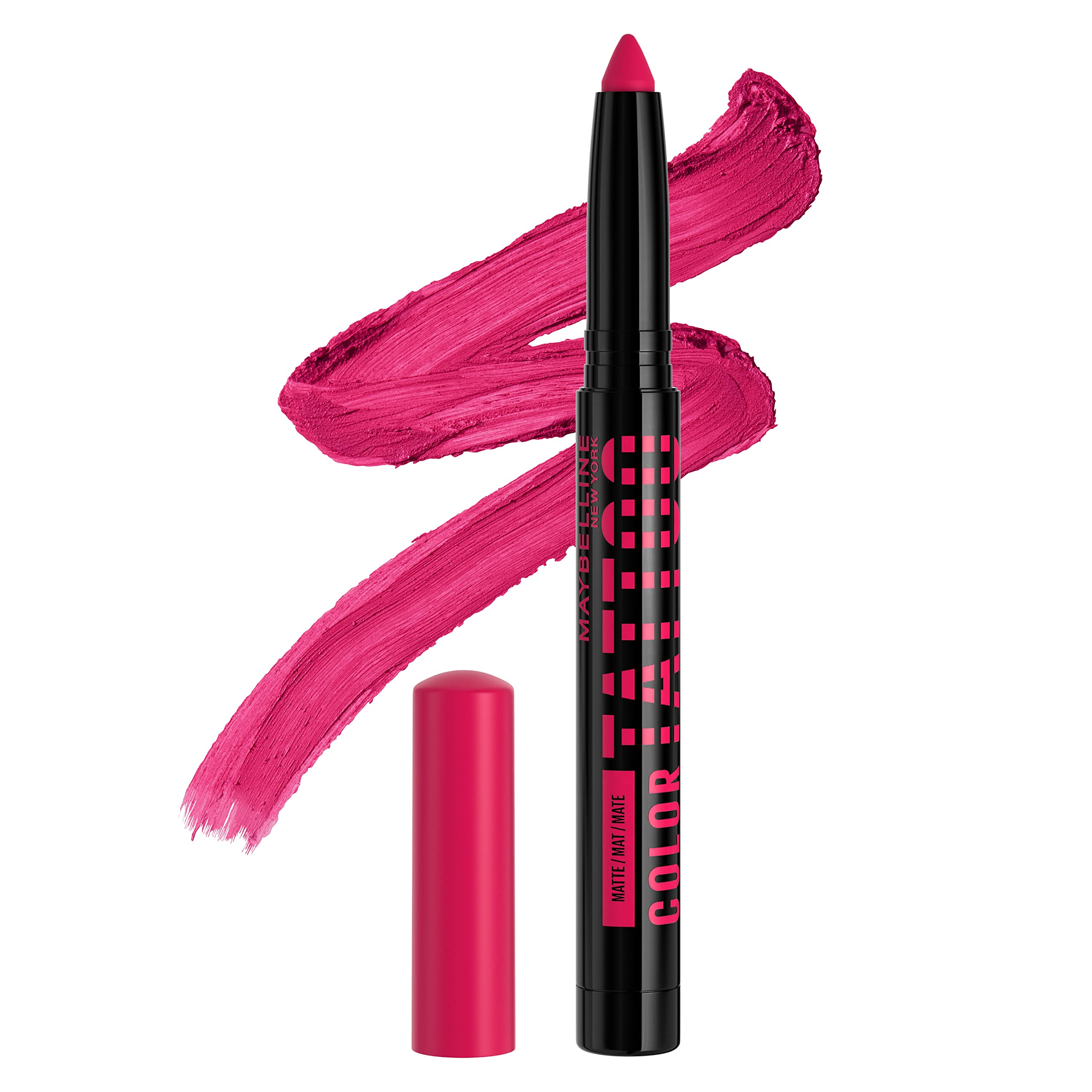 Sombra De Ojos Stix Maybelline Color Tattoo I Am Unique Pink - Venta Internacional.