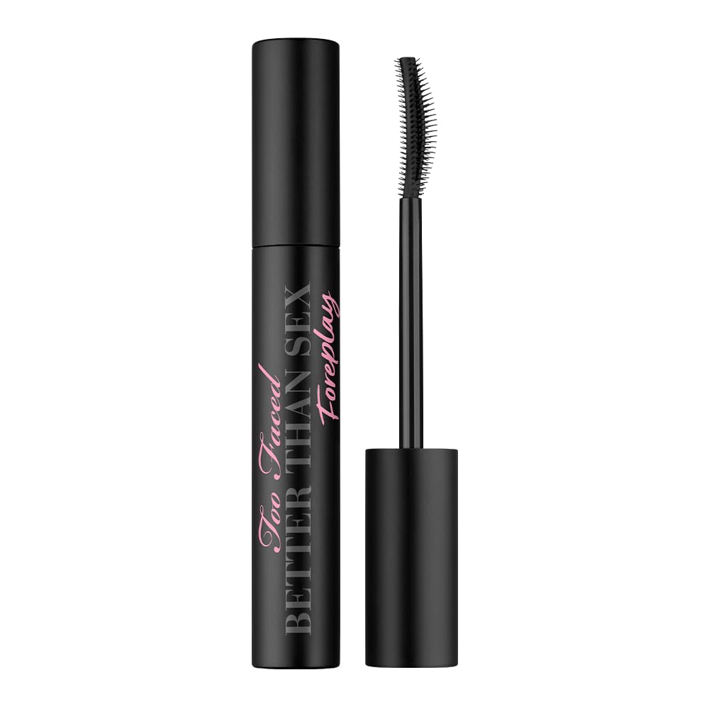 Máscara De Pestañas Too Faced Better Than Sex Foreplay, 8 Ml, Color Negro - Venta Internacional.