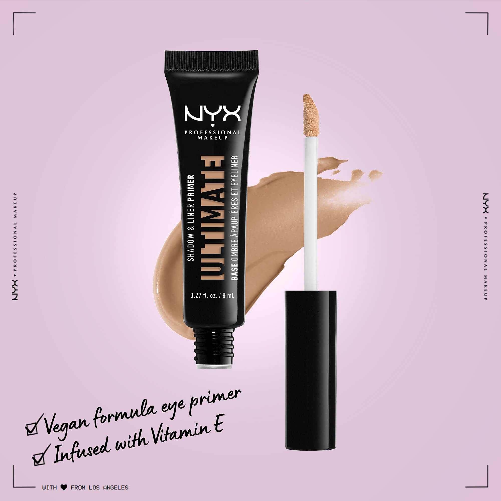 Foto 3 pulgar | Primer Para Sombra De Ojos Y Delineador Nyx Professional Makeup - Venta Internacional.