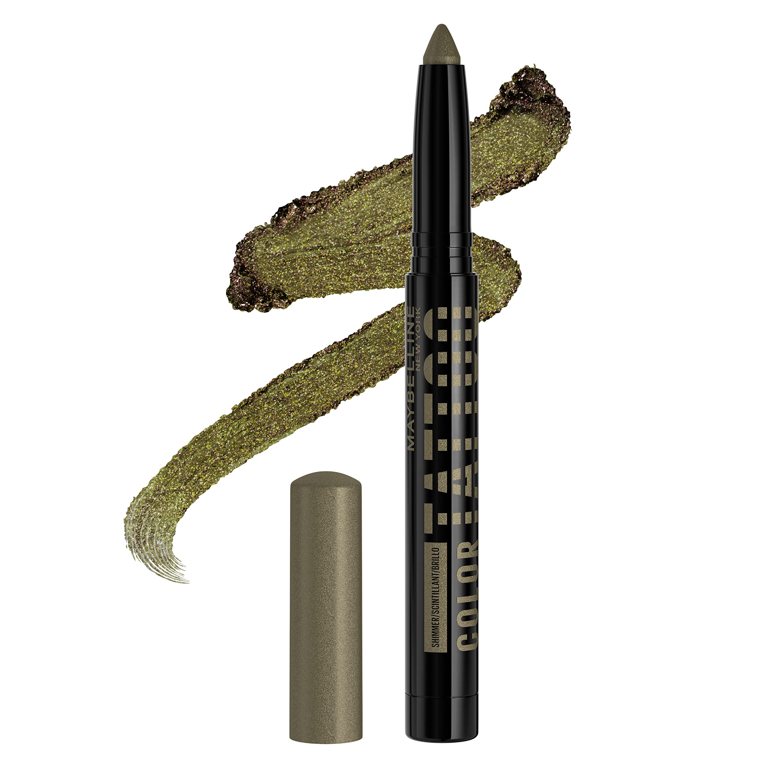 Sombra De Ojos Stix Maybelline Color Tattoo I Am Fierce Green - Venta Internacional. $416