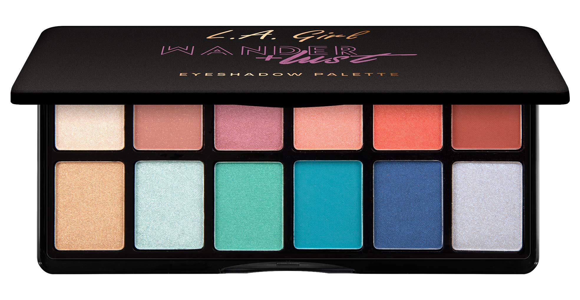 Foto 4 | Paleta De Sombras De Ojos L.a. Girl Fanatic Wanderlust, 1 G Con Espejo - Venta Internacional.