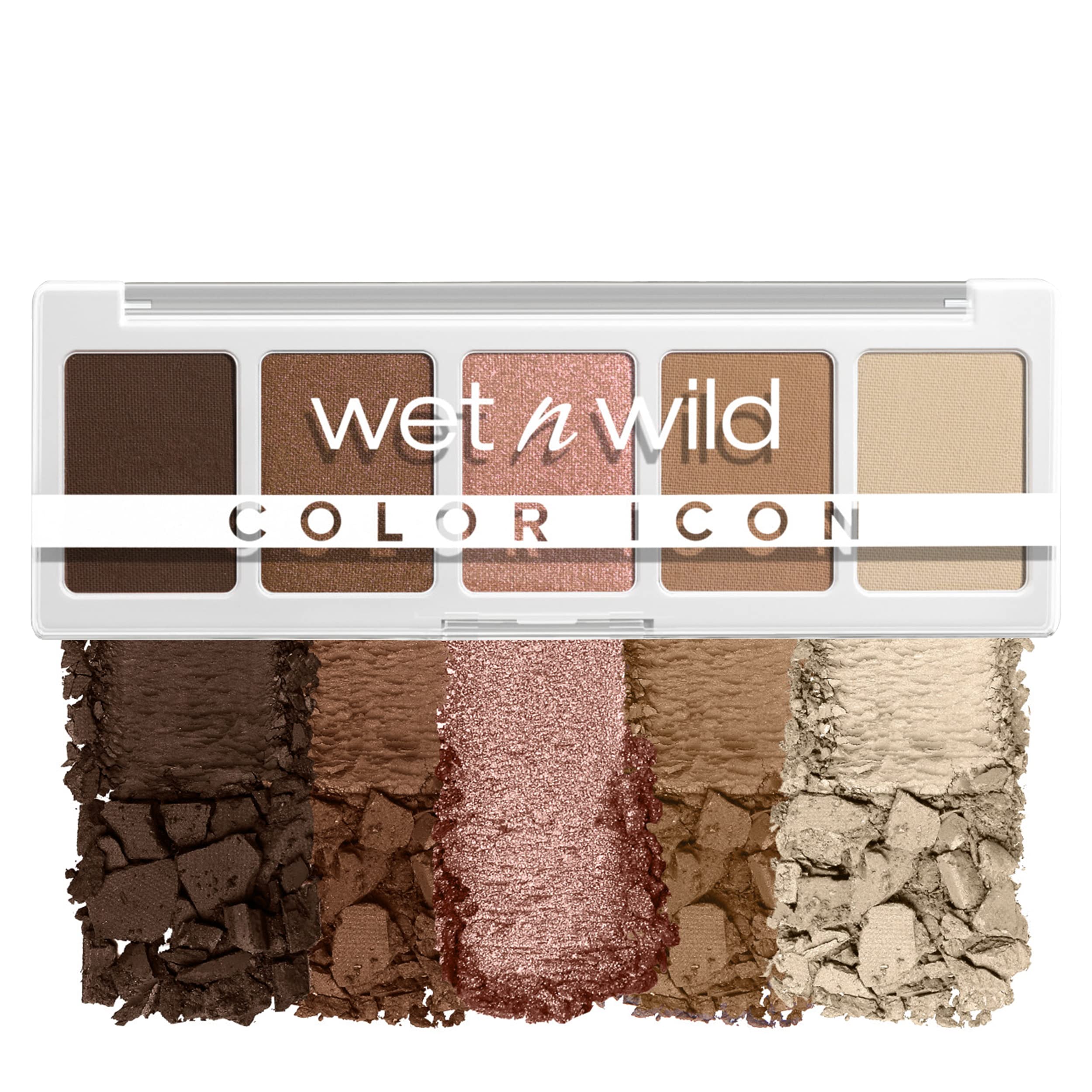 Foto 2 pulgar | Paleta De Sombras De Ojos Wet N Wild Color Icon Brown Walking On Eggshells - Venta Internacional.