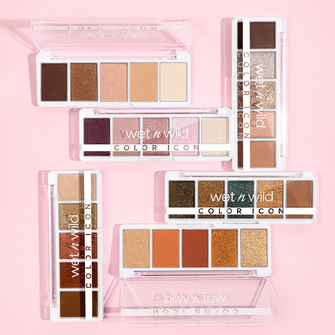 Foto 7 | Paleta De Sombras De Ojos Wet N Wild Color Icon Brown Walking On Eggshells - Venta Internacional.