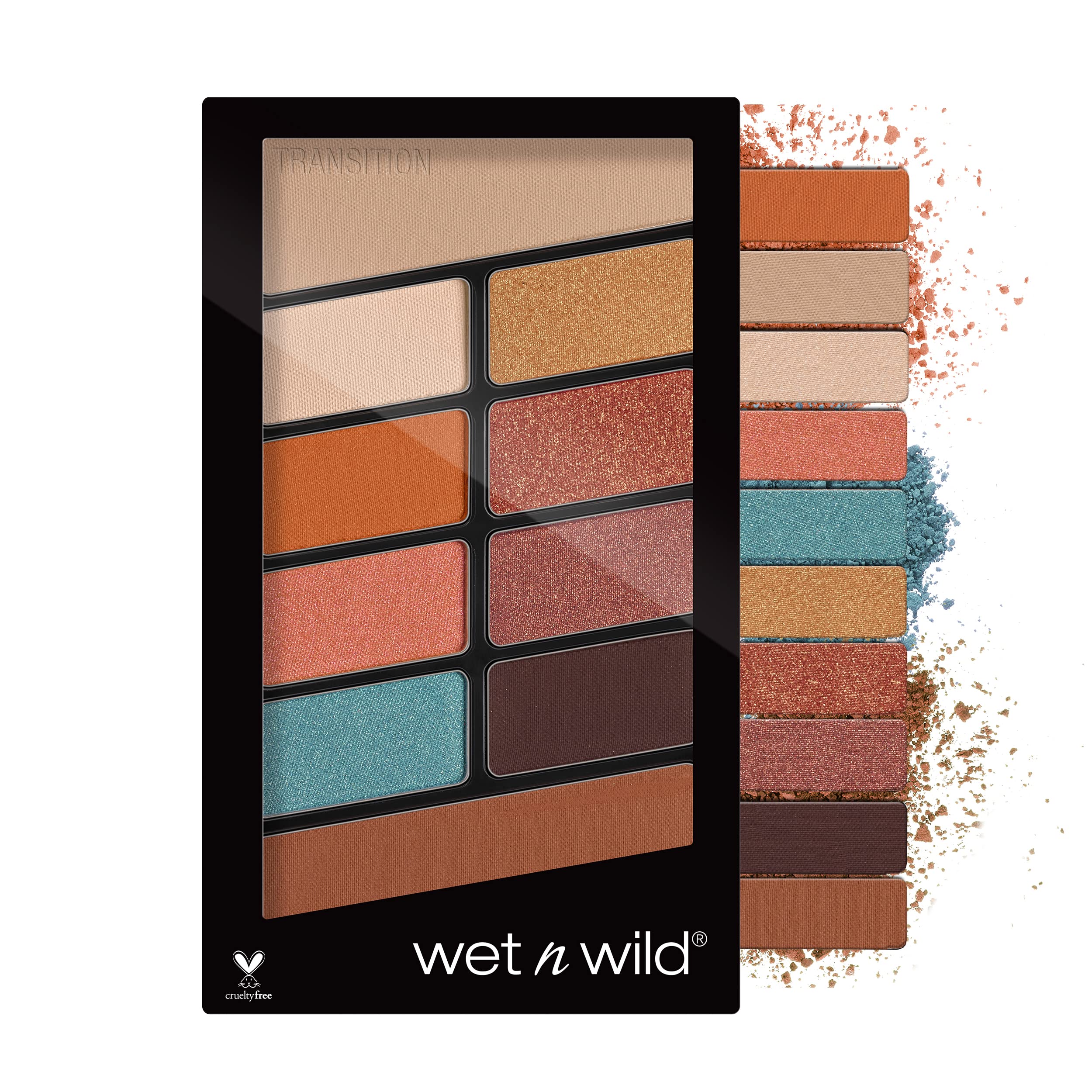 Paleta De Sombras De Ojos Wet N Wild Color Icon 10 Pan Not A Basic Peach - Venta Internacional.