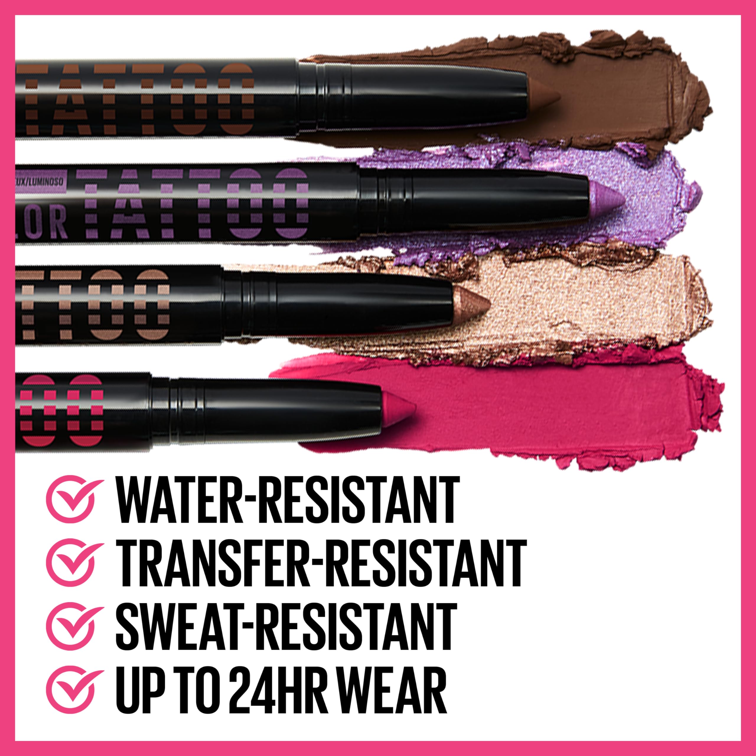 Foto 4 pulgar | Sombra De Ojos Stix Maybelline Color Tattoo I Am Courageous - Venta Internacional.