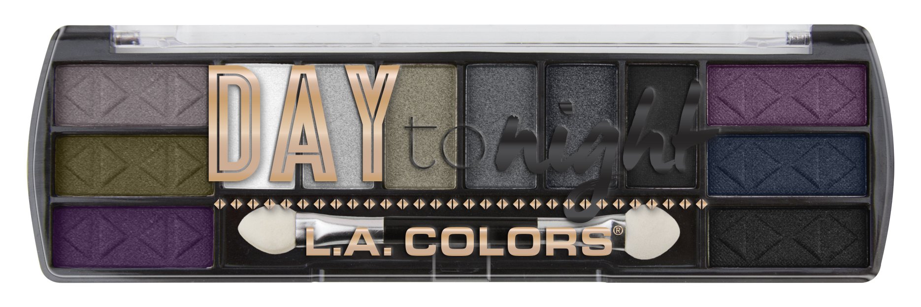 Paleta De Sombras De Ojos L.a. Colors Day To Night Nightfall, 8 Ml - Venta Internacional.