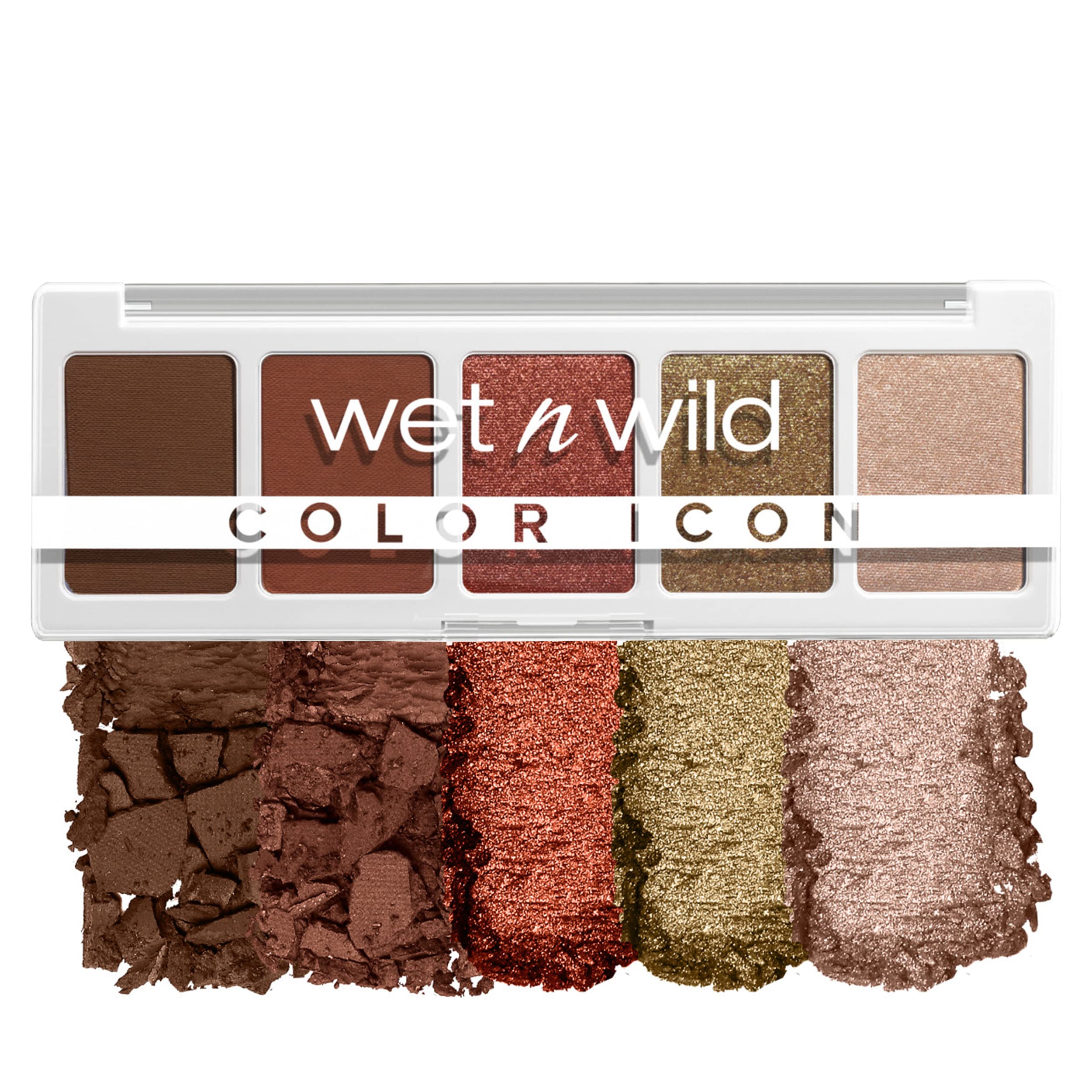 Paleta De Sombras De Ojos Wet N Wild Color Icon 5 Colores, Color Mate Y Brillante - Venta Internacional.