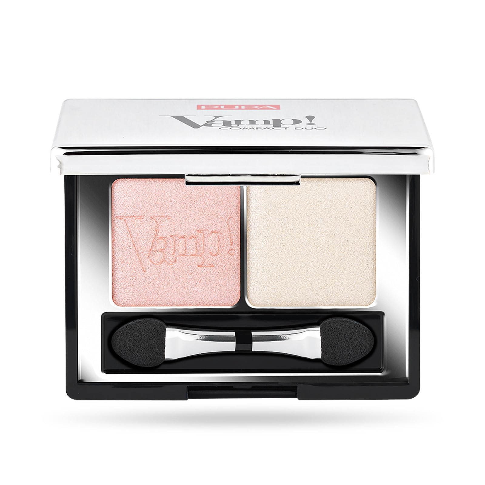 Sombra De Ojos Compact Duo Pupa Milano Vamp! Perlaje De Rosa 001 - Venta Internacional.