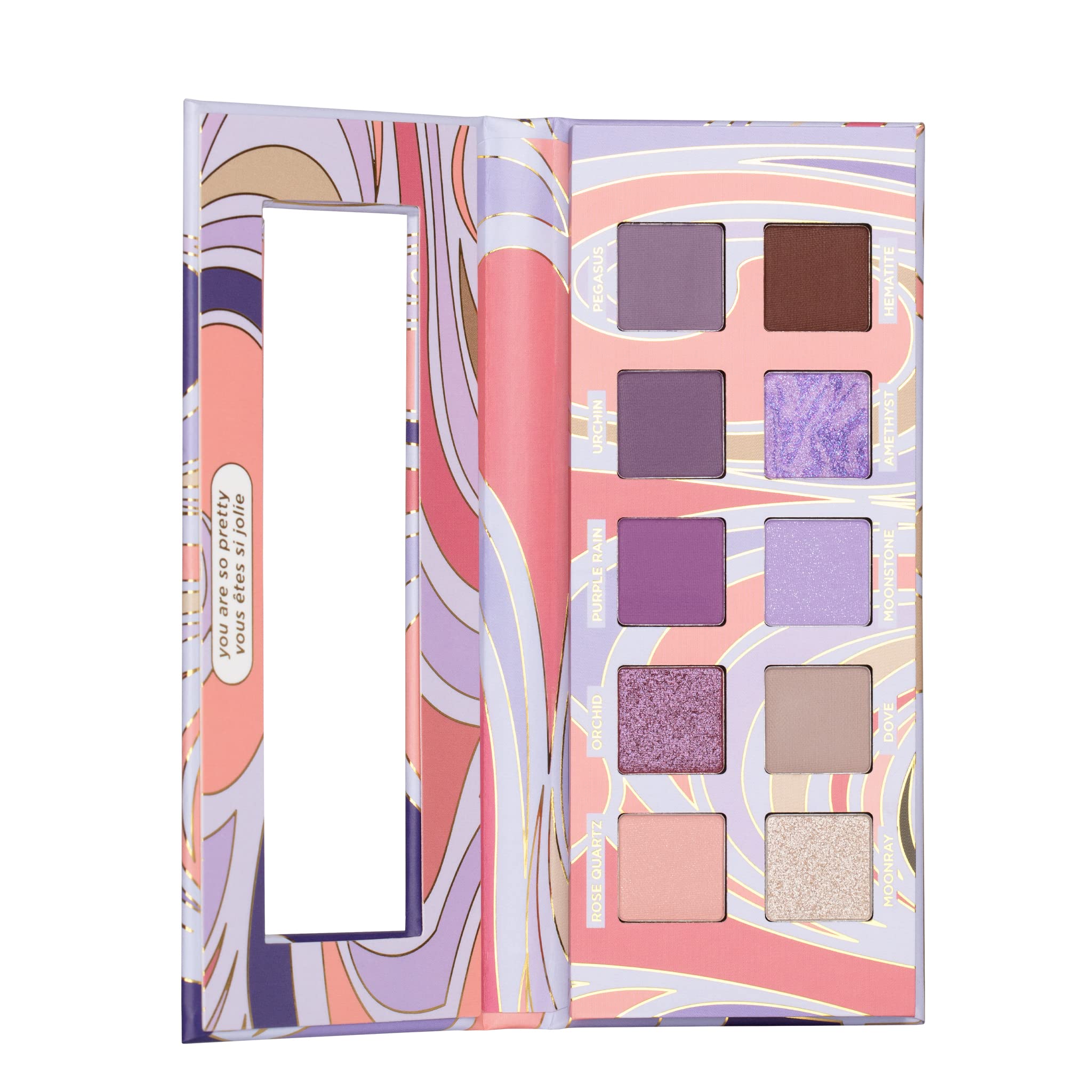 Paleta De Sombras De Ojos Pacifica Purple Nudes, 10 Tonos, Vegana - Venta Internacional.