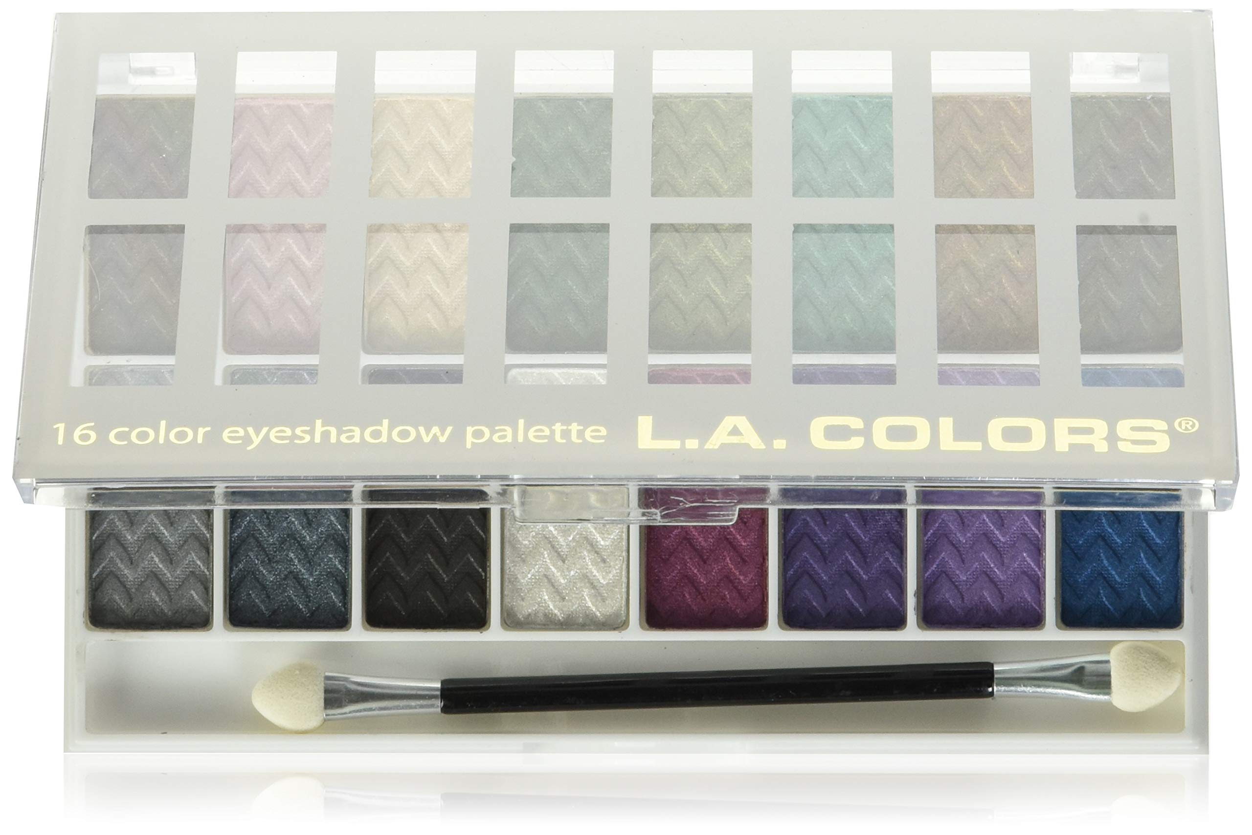 Paleta De Sombras De Ojos L.a. Colors Smokin' 16 Color Powder 28 Ml - Venta Internacional.
