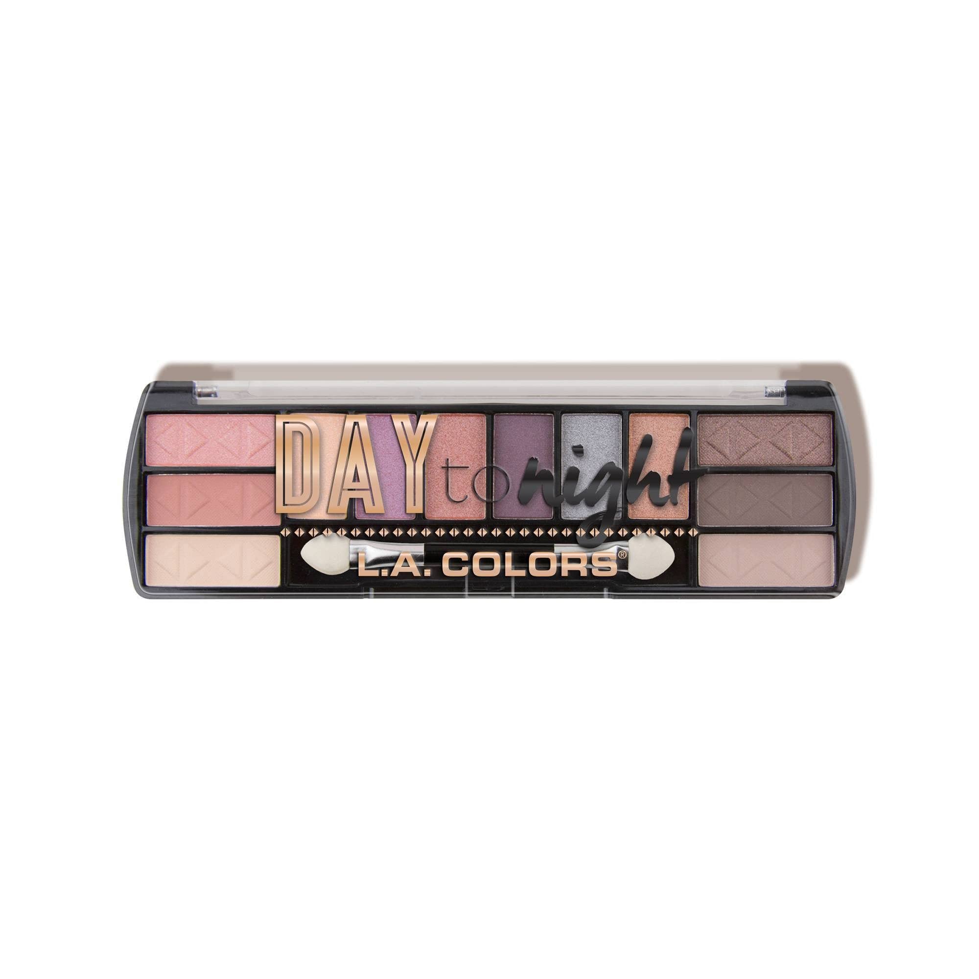 Paleta De Sombras De Ojos L.a. Colors Day To Night 12 Color Dawn, 8 Ml - Venta Internacional.