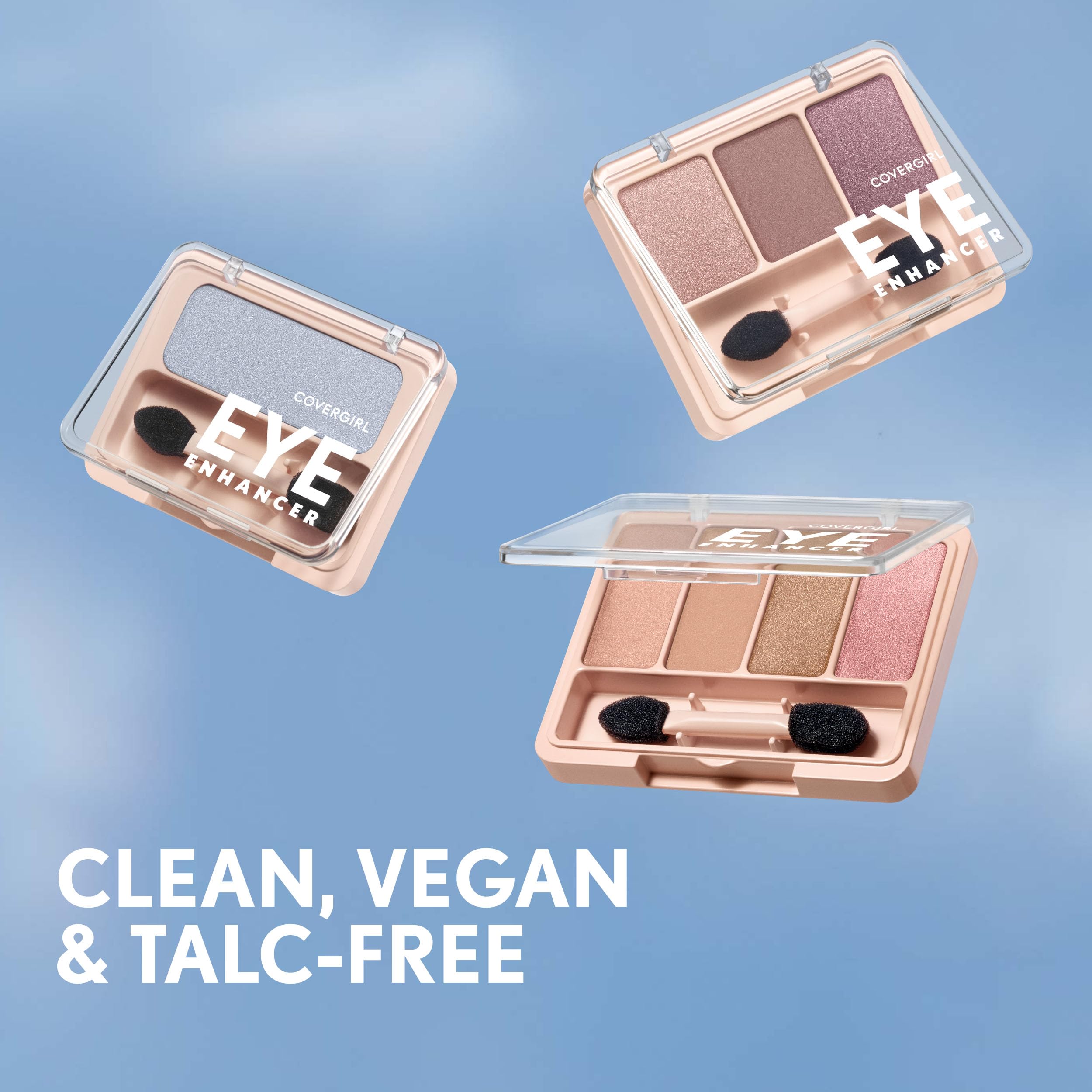 Foto 8 pulgar | Eyeshadow Covergirl Eye Enhancers, 1 Kit, Fórmula Sedosa Y Transparente - Venta Internacional.