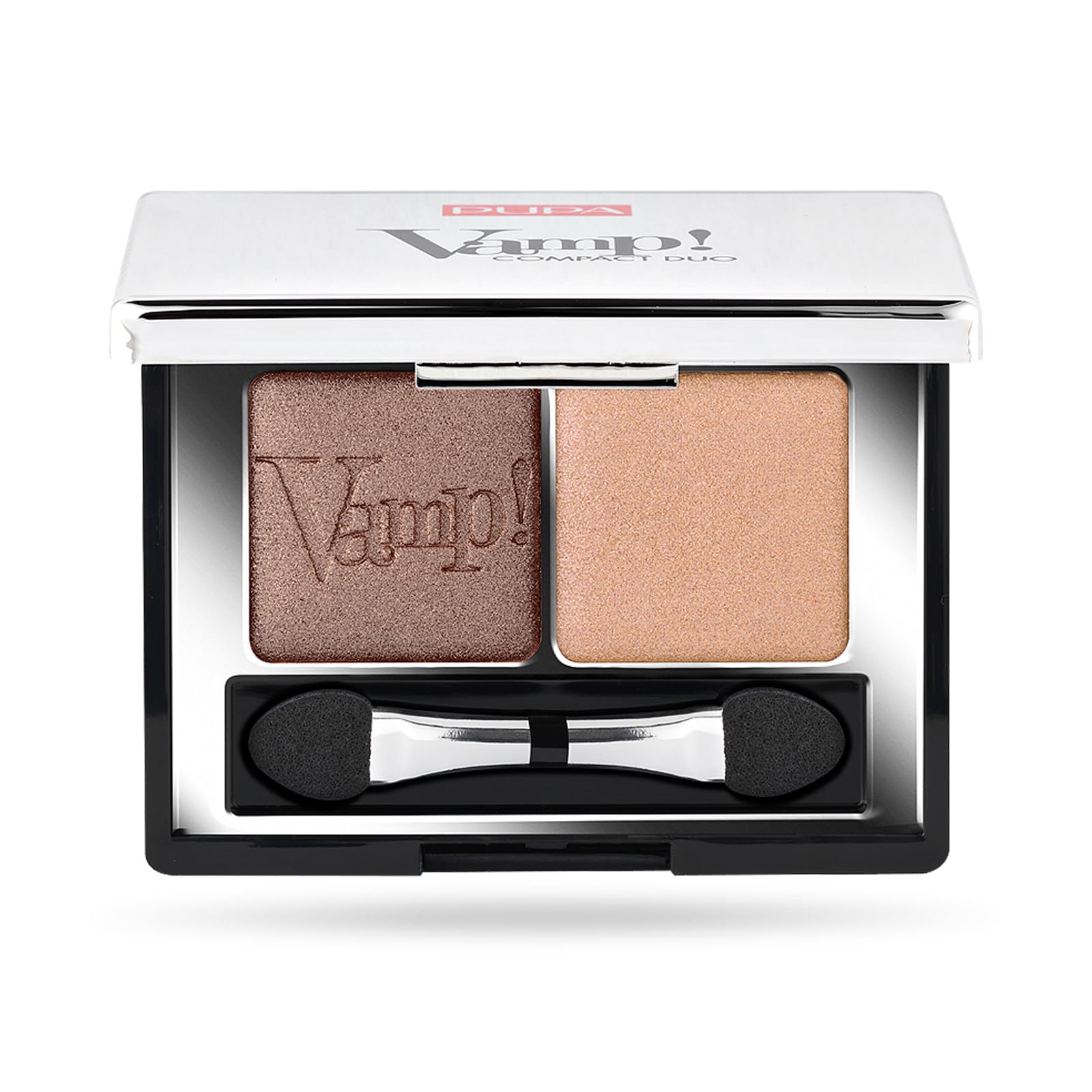 Sombra De Ojos Compact Duo Pupa Milano Vamp! 004 Bronce Amber - Venta Internacional.