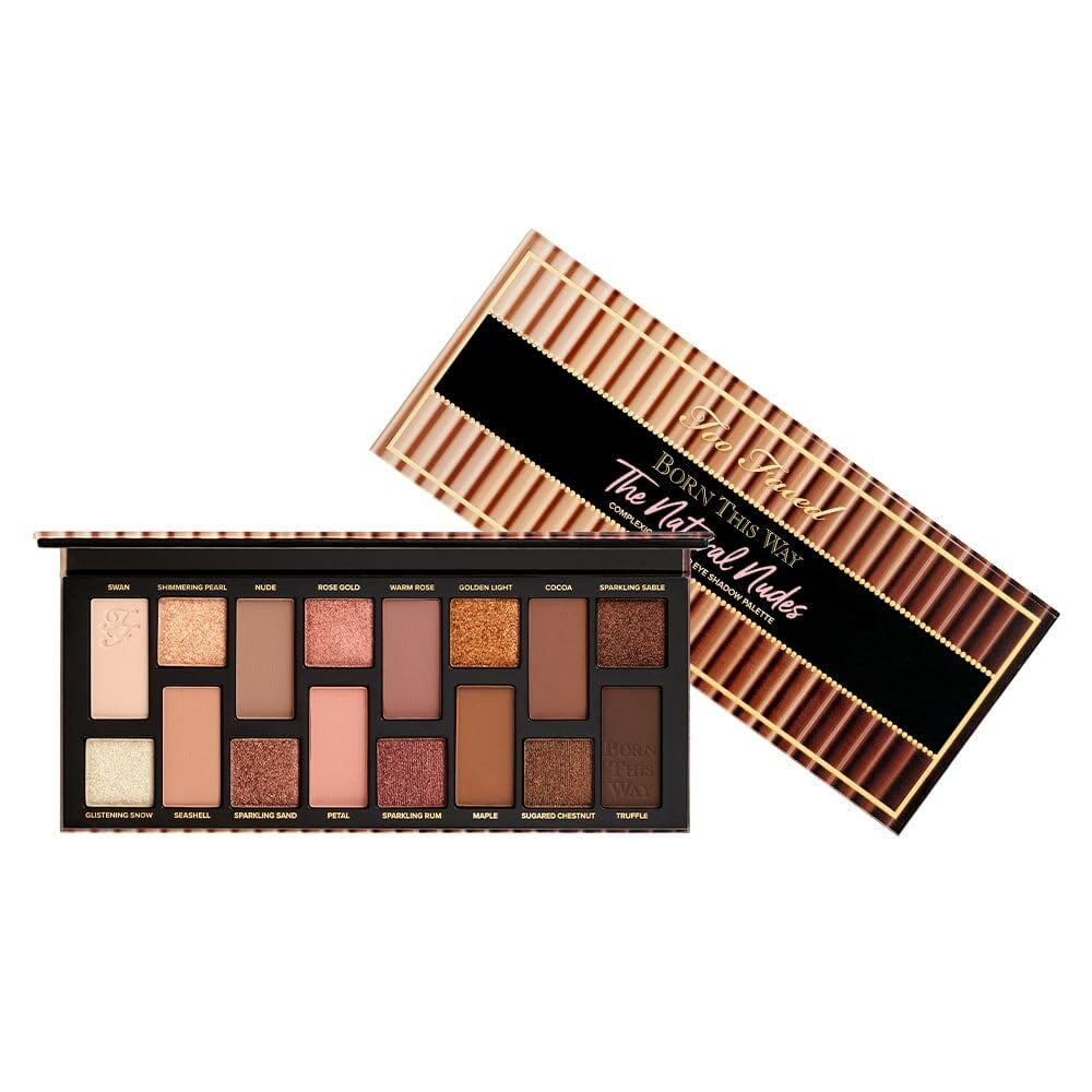 Paleta De Sombras De Ojos Too Face Born This Way Natural Nudes - Venta Internacional.