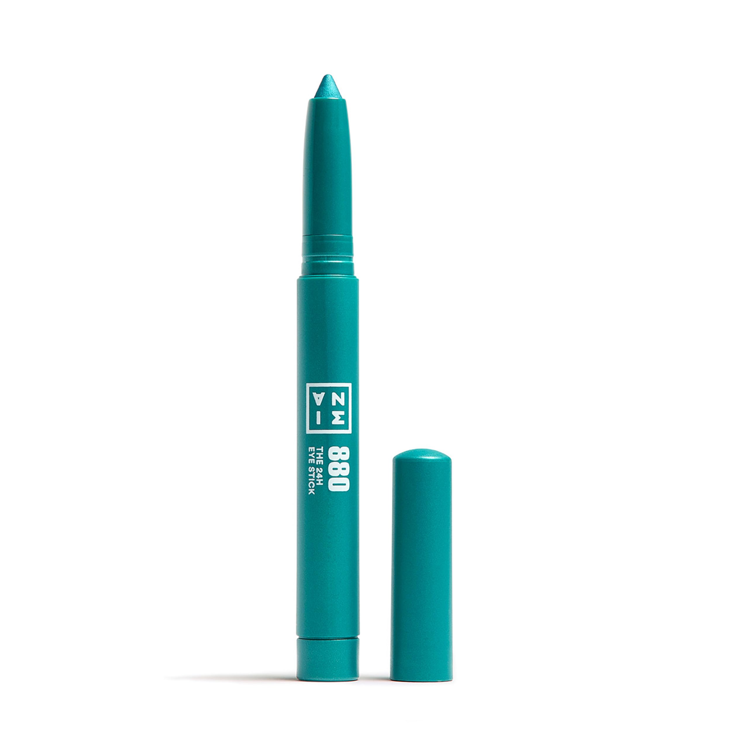 Eye Stick 3ina The 24h, Cremoso E Impermeable, 2 En 1, Color Azul Océano - Venta Internacional.