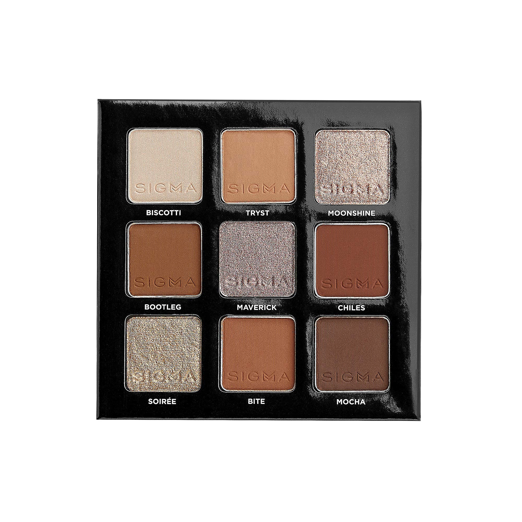 Foto 2 | Paleta De Sombras De Ojos Sigma Beauty On-the-go Spicy 9 Tonos - Venta Internacional.