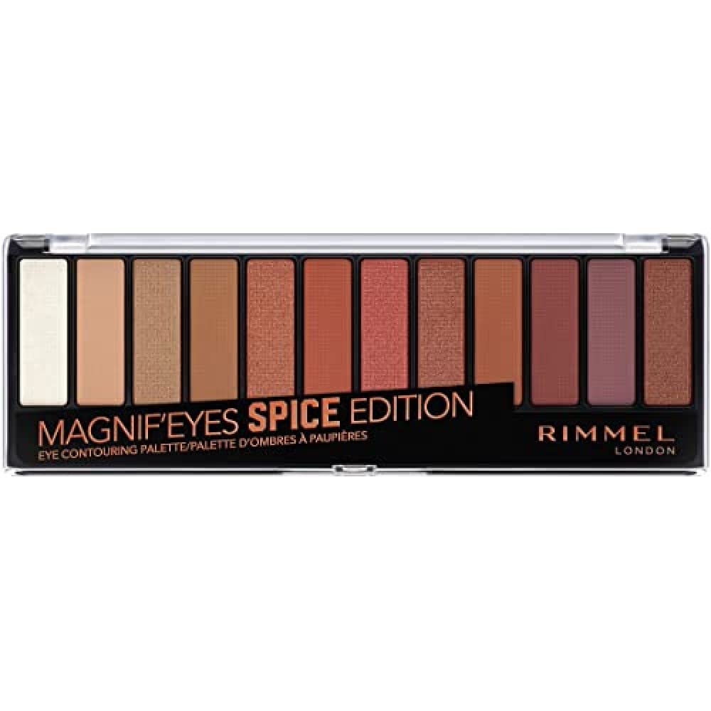 Paleta De Sombras De Ojos Rimmel London Magnif'eyes 005 Spice 15 Ml - Venta Internacional.