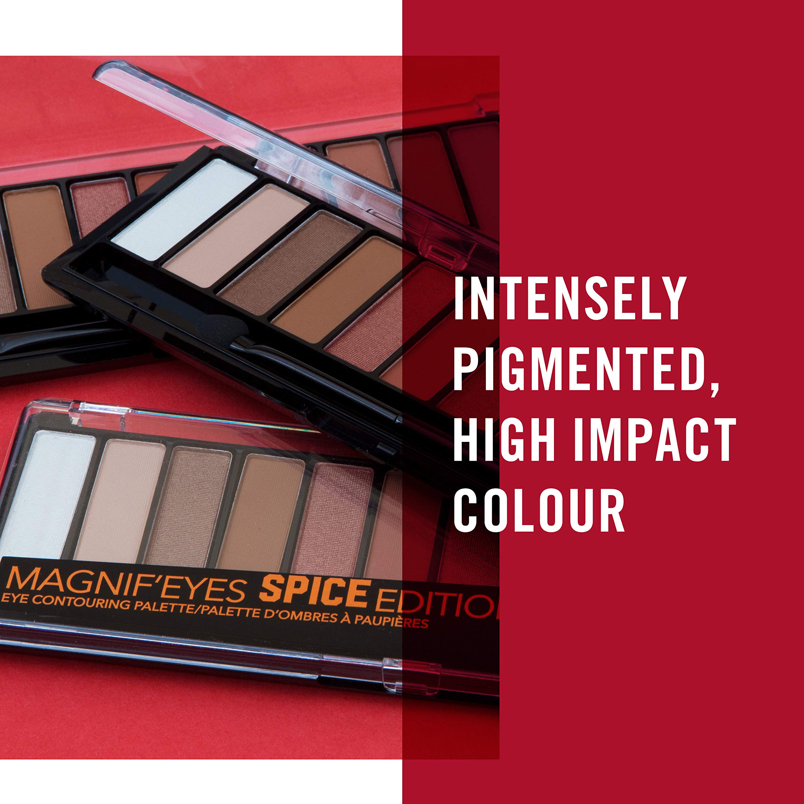 Foto 6 pulgar | Paleta De Sombras De Ojos Rimmel London Magnif'eyes 005 Spice 15 Ml - Venta Internacional.