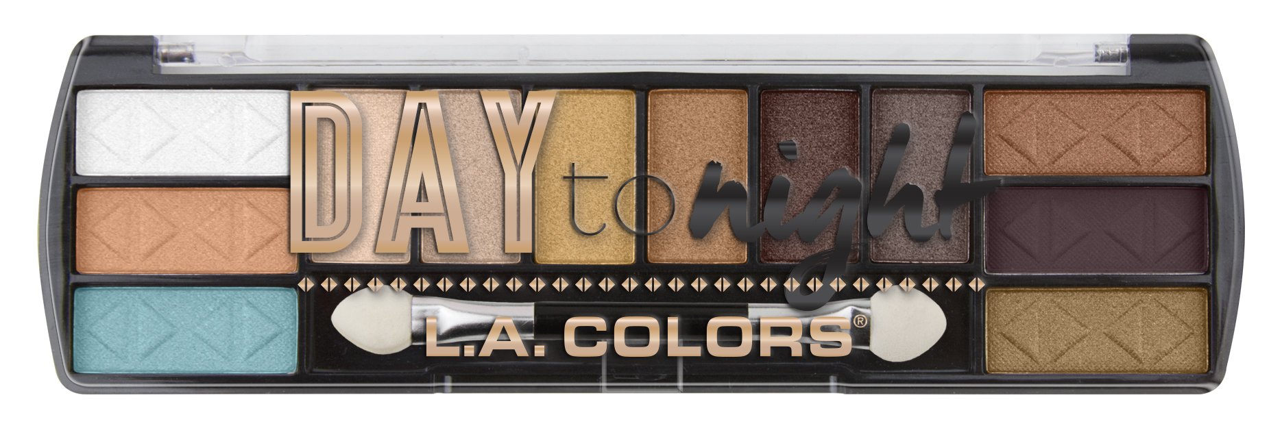 Paleta De Sombras De Ojos L.a. Colors Day To Night Sunset 8 Ml Ces425 - Venta Internacional.