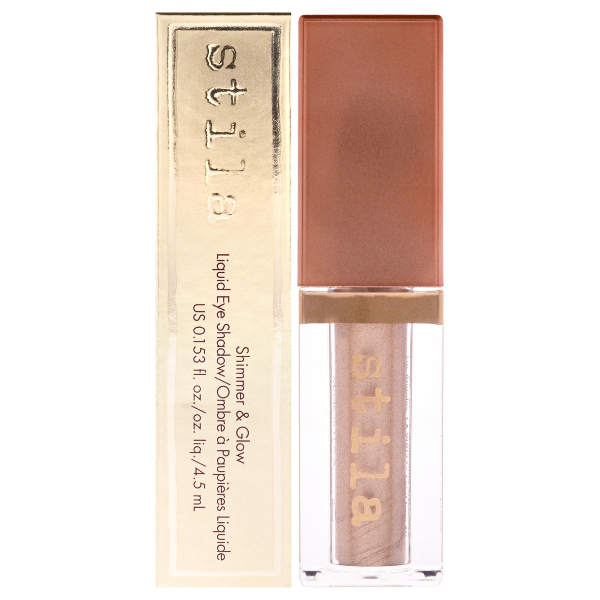 Foto 2 pulgar | Sombra De Ojos Líquida Stila Shimmer And Glow Original 4,5 Ml - Venta Internacional.