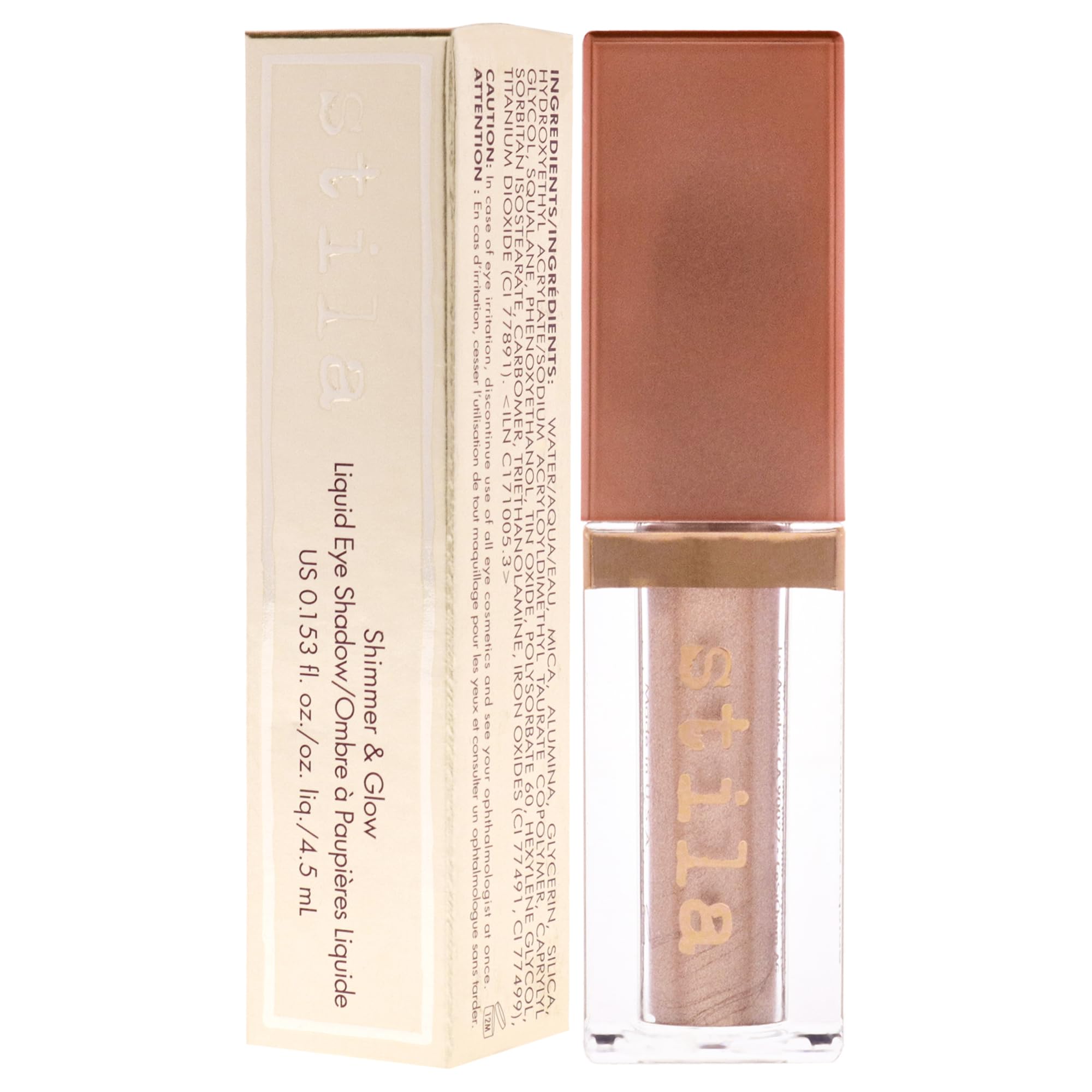 Foto 5 pulgar | Sombra De Ojos Líquida Stila Shimmer And Glow Original 4,5 Ml - Venta Internacional.