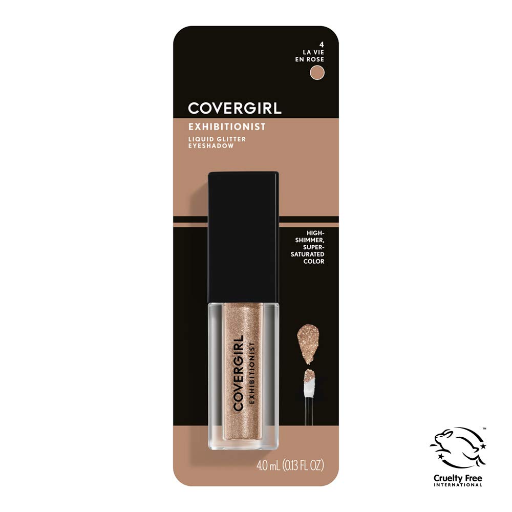 Foto 4 pulgar | Sombra De Ojos Líquida Con Purpurina Covergirl Exhibitionist La Vie En Rose - Venta Internacional.