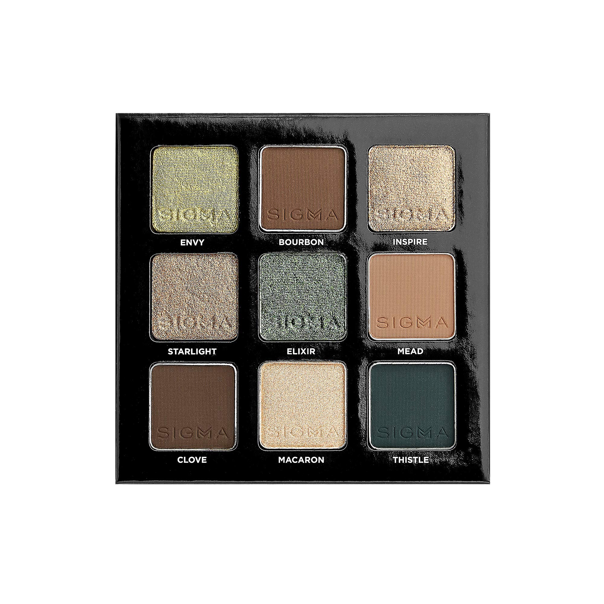 Paleta De Sombras De Ojos Sigma Beauty On-the-go Ivy 9 Shades - Venta Internacional. $962