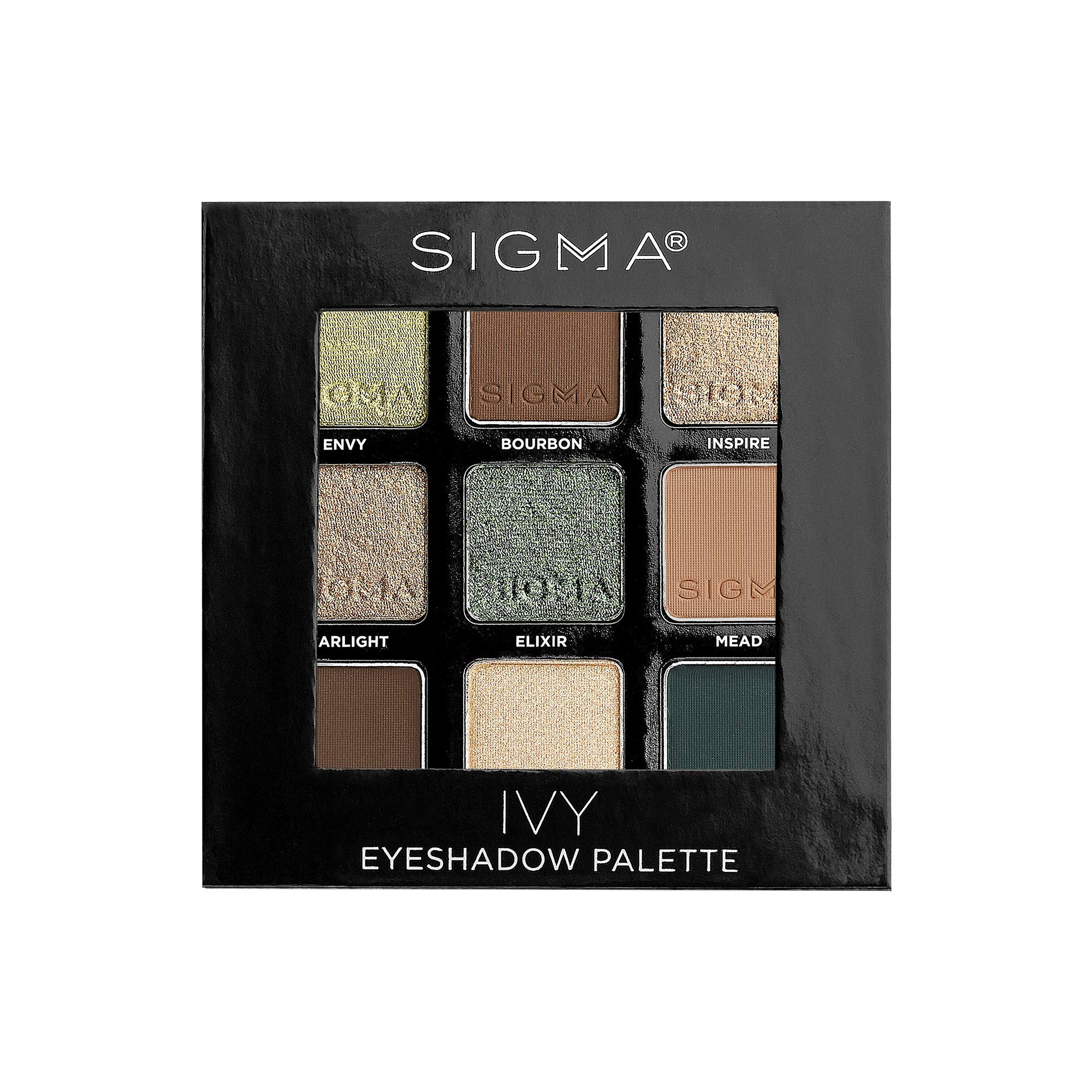 Foto 3 pulgar | Paleta De Sombras De Ojos Sigma Beauty On-the-go Ivy 9 Shades - Venta Internacional.