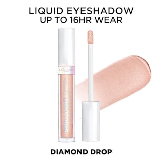 Foto 3 | Sombra De Ojos L'oreal Paris Brilliant Eyes Shimmer 3ml Diamond - Venta Internacional.