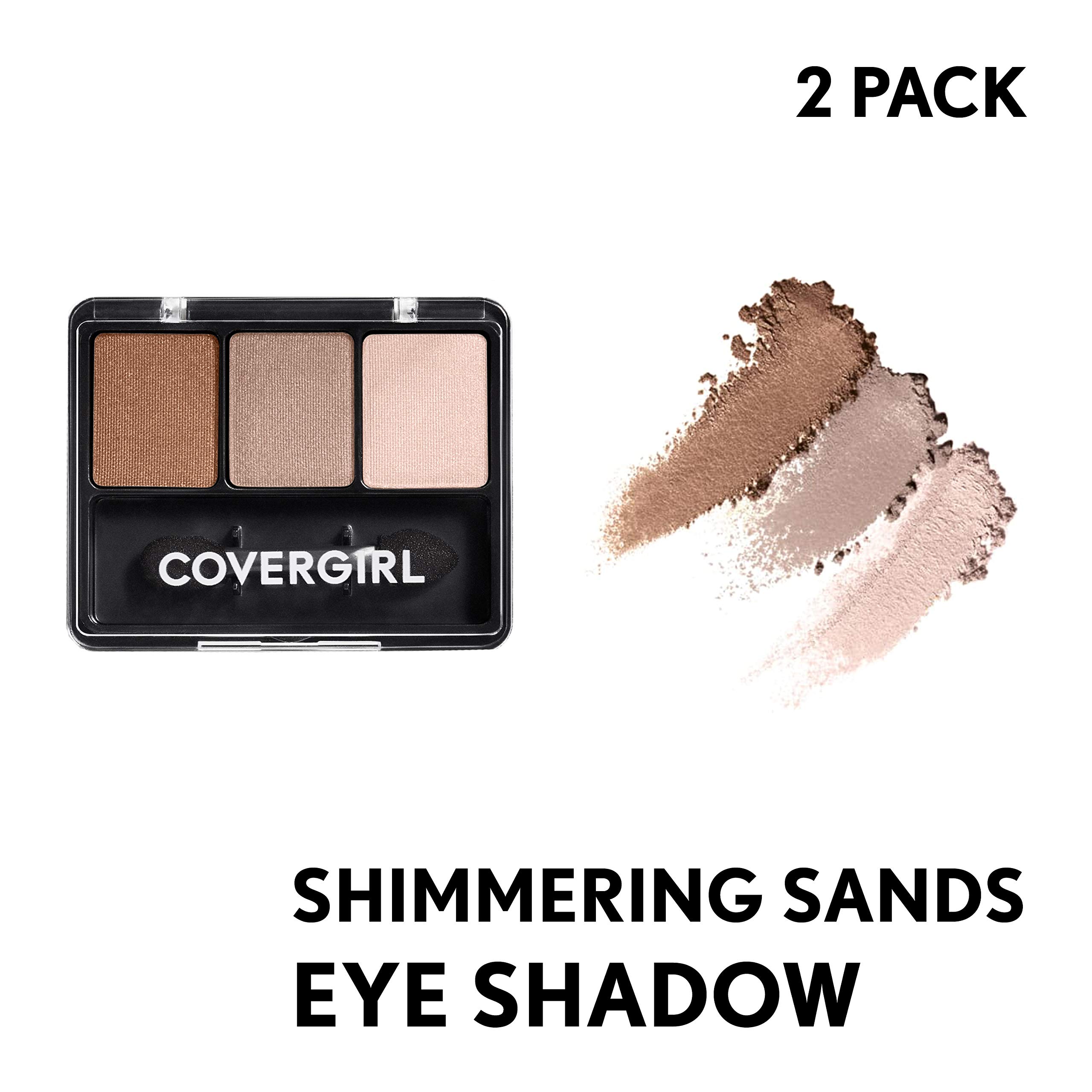 Foto 3 pulgar | Sombra De Ojos Covergirl Eye Enhancers, Kit De 3 Unidades, Shimmering Sands X2 - Venta Internacional.