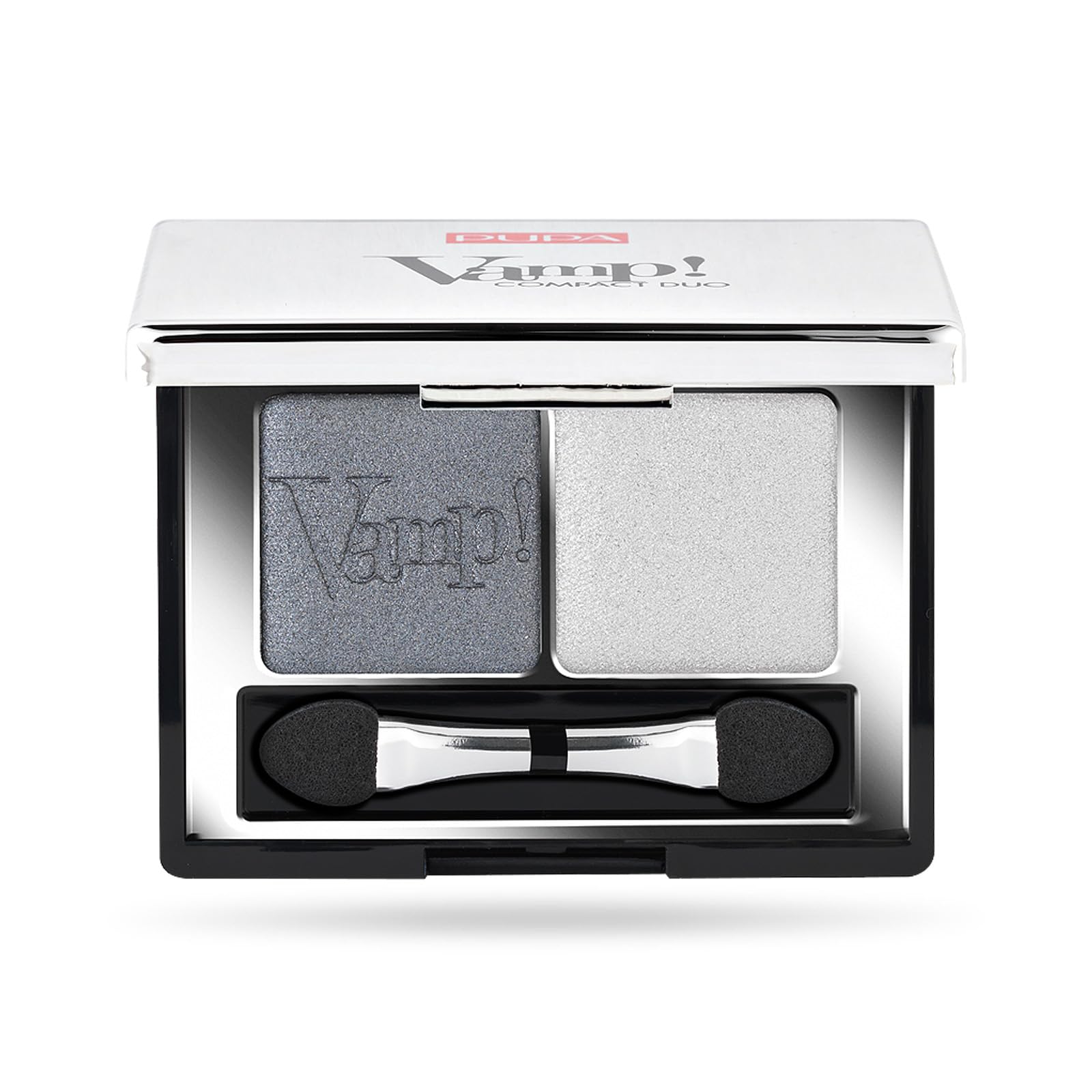 Sombra De Ojos Compact Duo Pupa Milano Vamp! 009 Silver Stone - Venta Internacional.