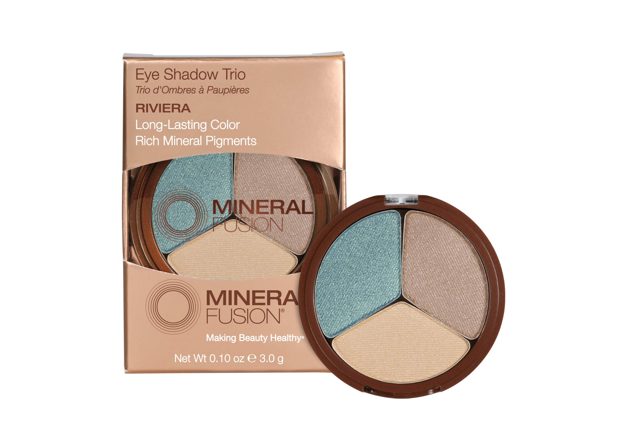 Sombra De Ojos Trio Mineral Fusion Riviera 3.5 Ml - Venta Internacional. $627