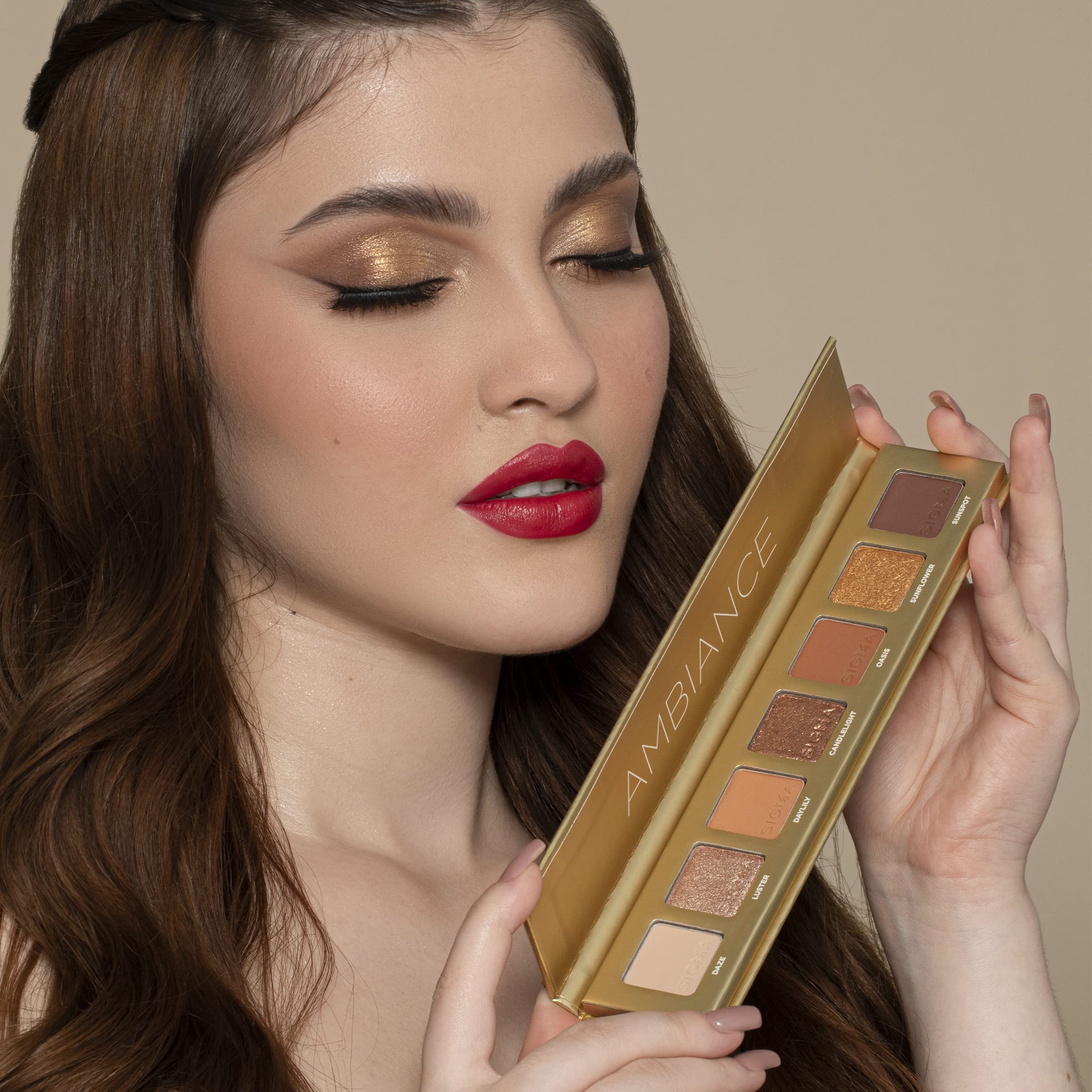 Foto 6 | Paleta De Sombras De Ojos Sigma Beauty Ambiance Mini - Venta Internacional.