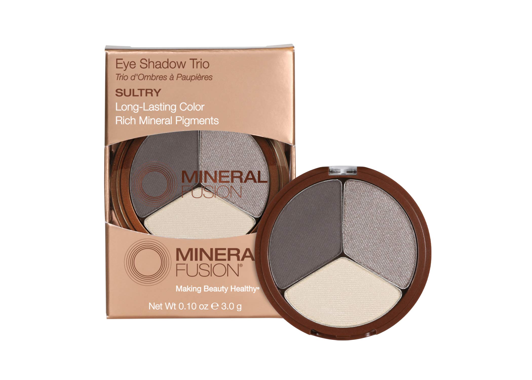 Sombra De Ojos Trio Mineral Fusion Sultry 3g - Venta Internacional.