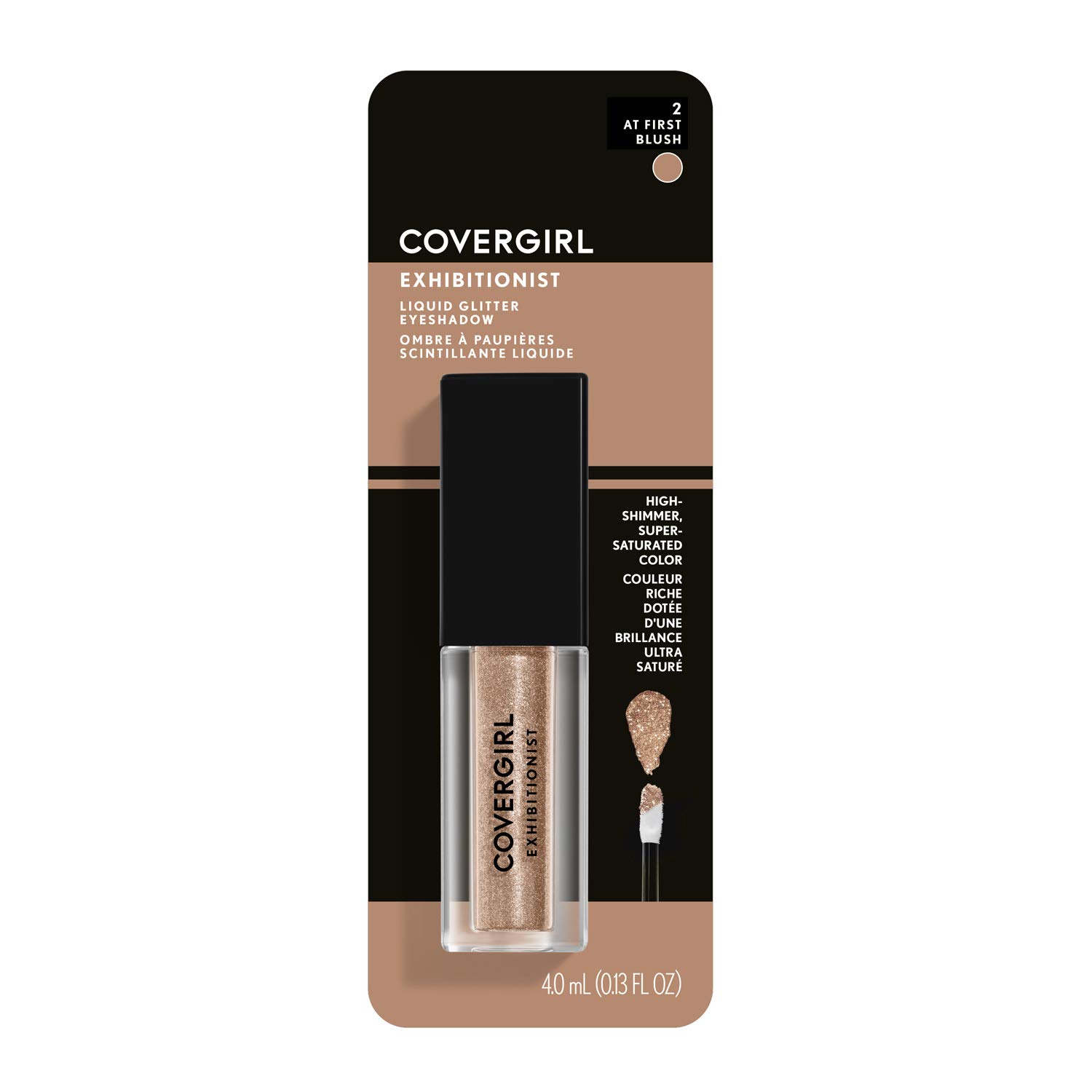 Foto 4 pulgar | Sombra de Ojos Líquida con Purpurina Covergirl Exhibitionist at First Blush 4 ml - Venta Internacional