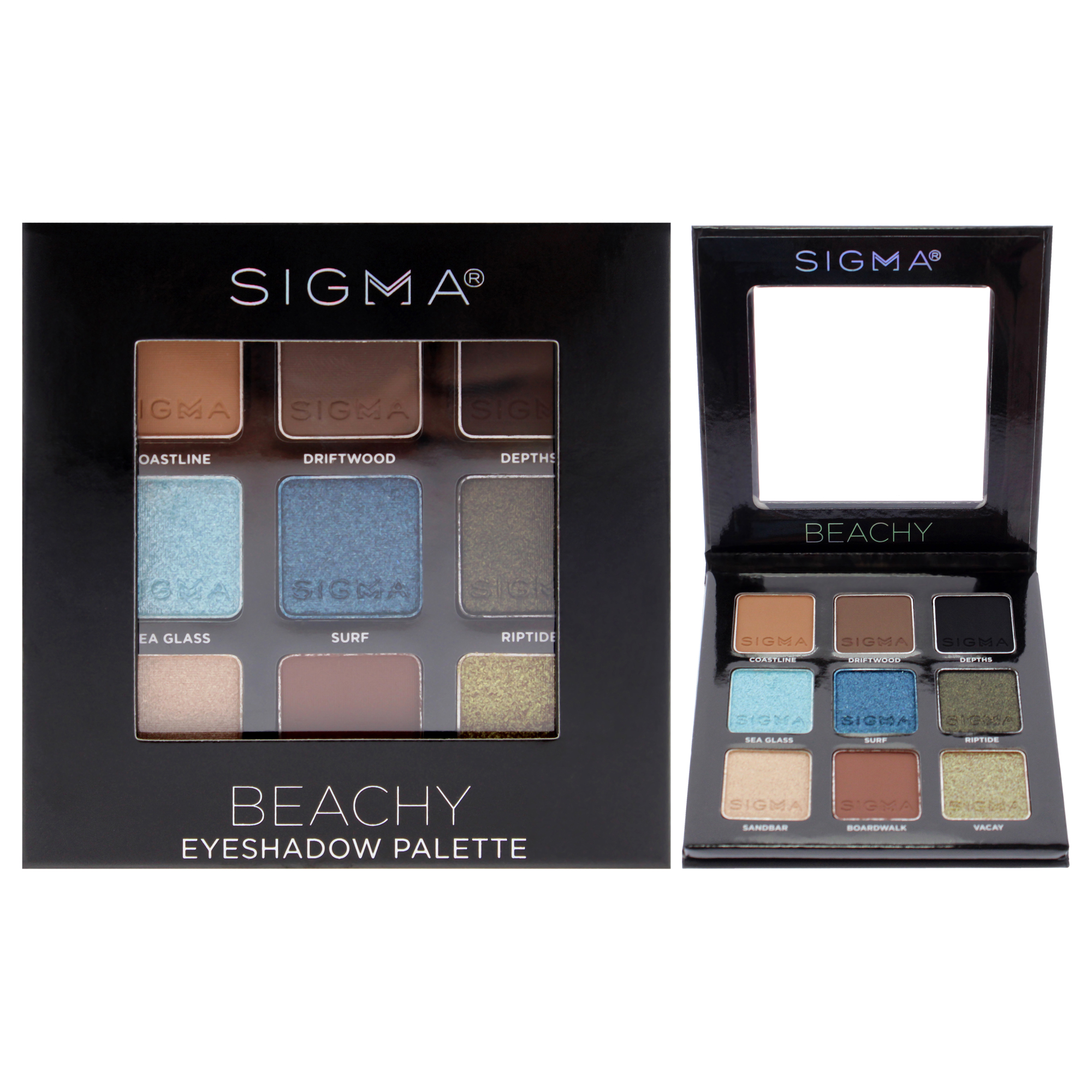 Foto 2 pulgar | Paleta De Sombras De Ojos Sigma Beachy 9g Para Mujer - Venta Internacional.