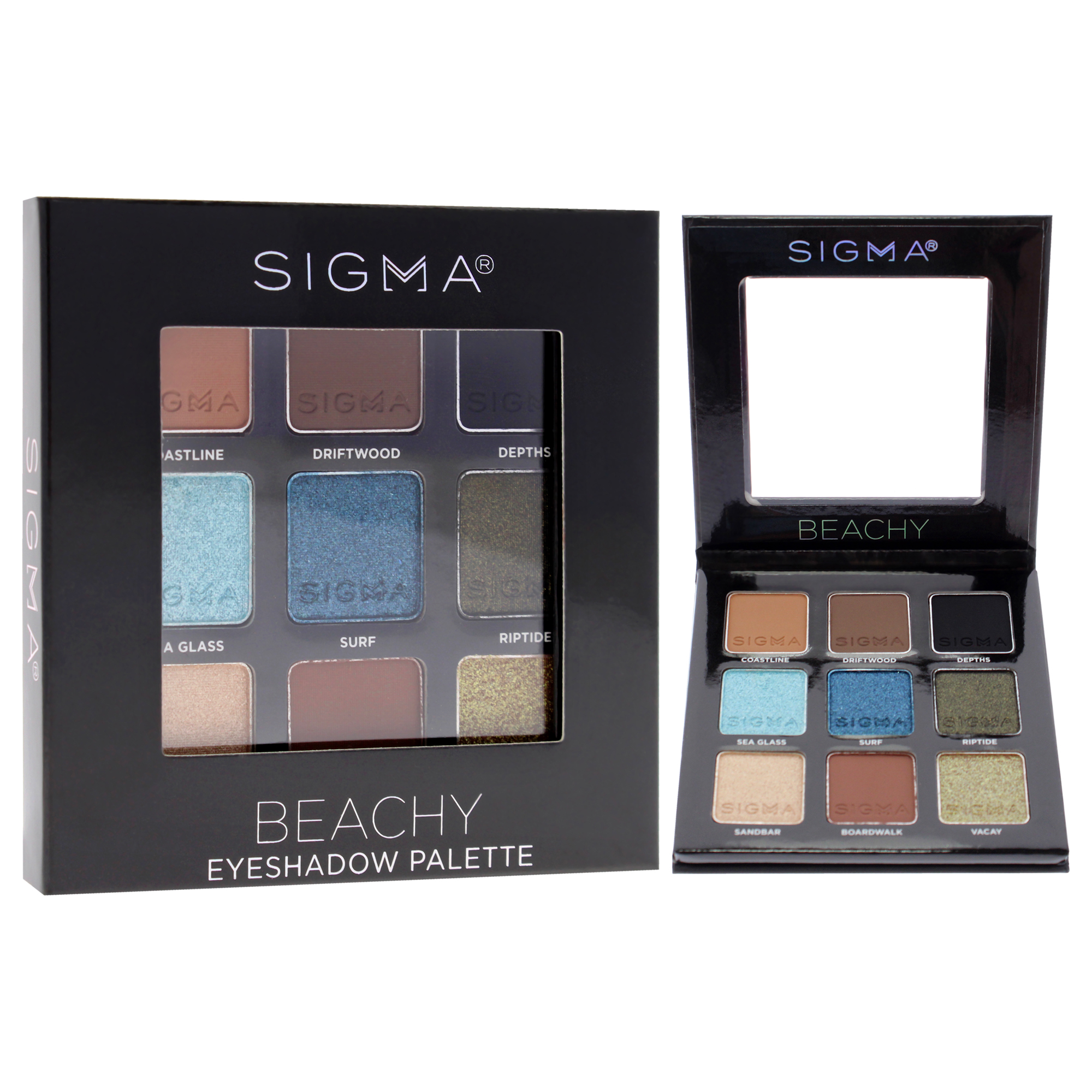 Foto 4 pulgar | Paleta De Sombras De Ojos Sigma Beachy 9g Para Mujer - Venta Internacional.