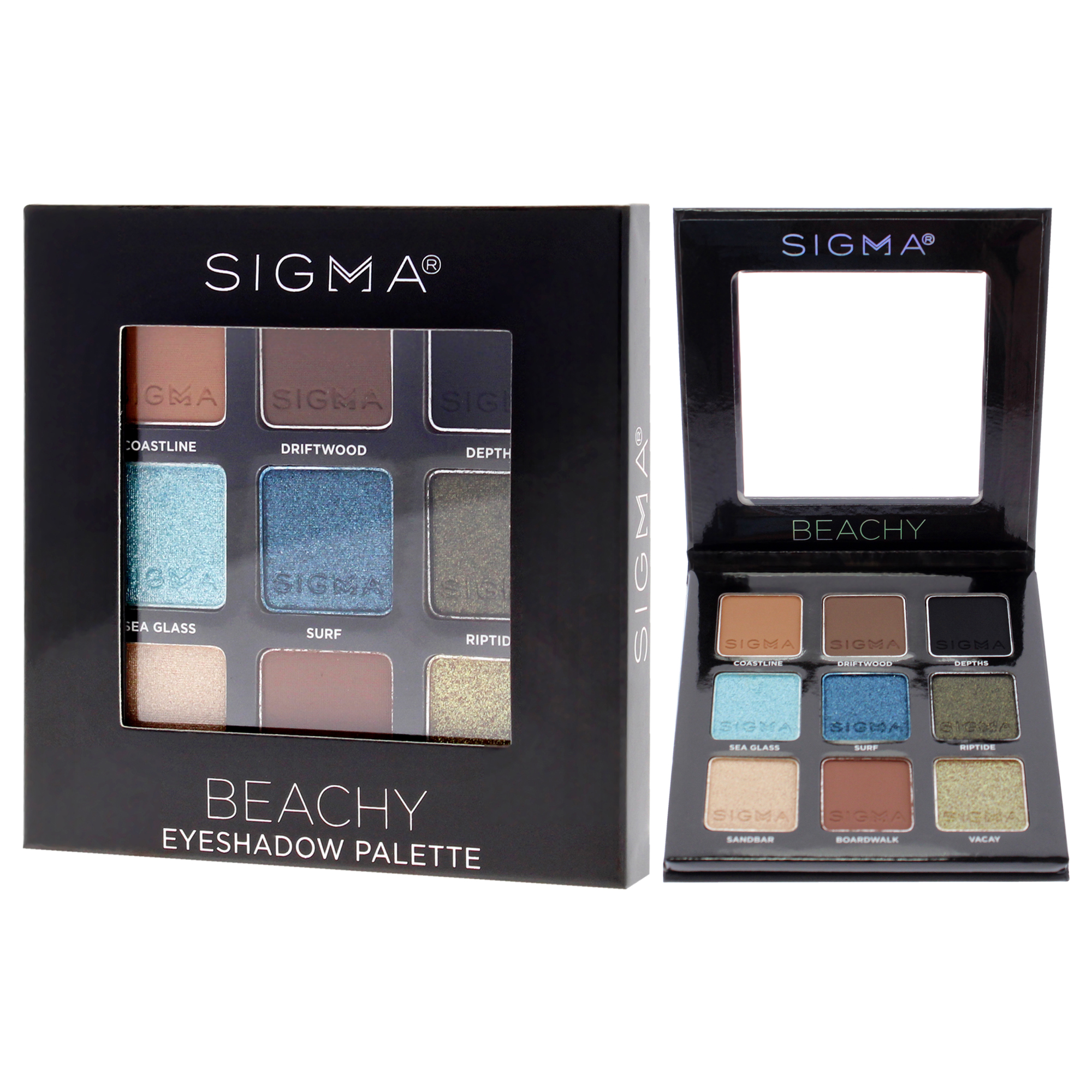 Foto 5 pulgar | Paleta De Sombras De Ojos Sigma Beachy 9g Para Mujer - Venta Internacional.