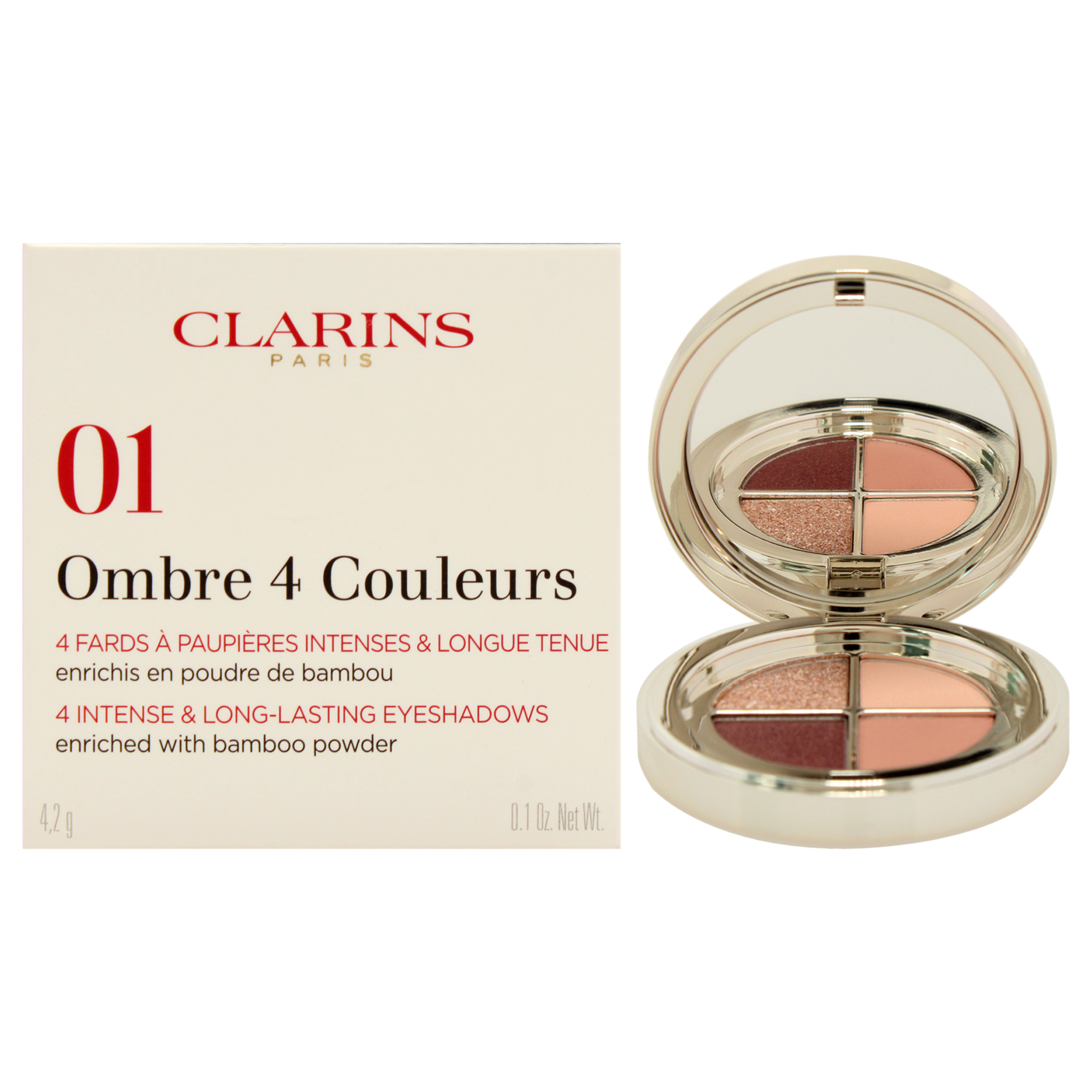Foto 2 pulgar | Paleta De Sombras De Ojos Clarins Ombre 4 Fairy Tale, 3 Ml, Para Mujer - Venta Internacional.