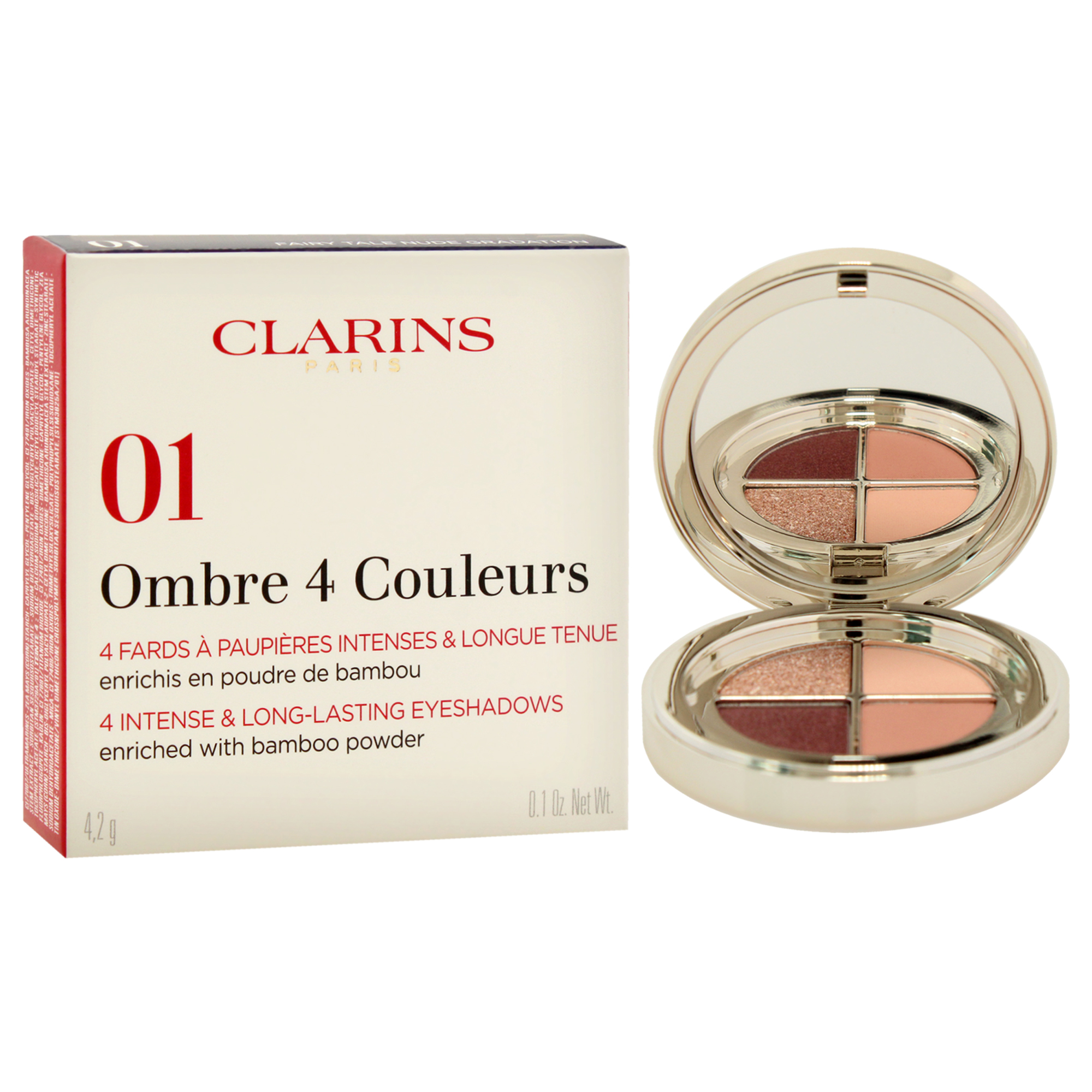 Foto 4 pulgar | Paleta De Sombras De Ojos Clarins Ombre 4 Fairy Tale, 3 Ml, Para Mujer - Venta Internacional.