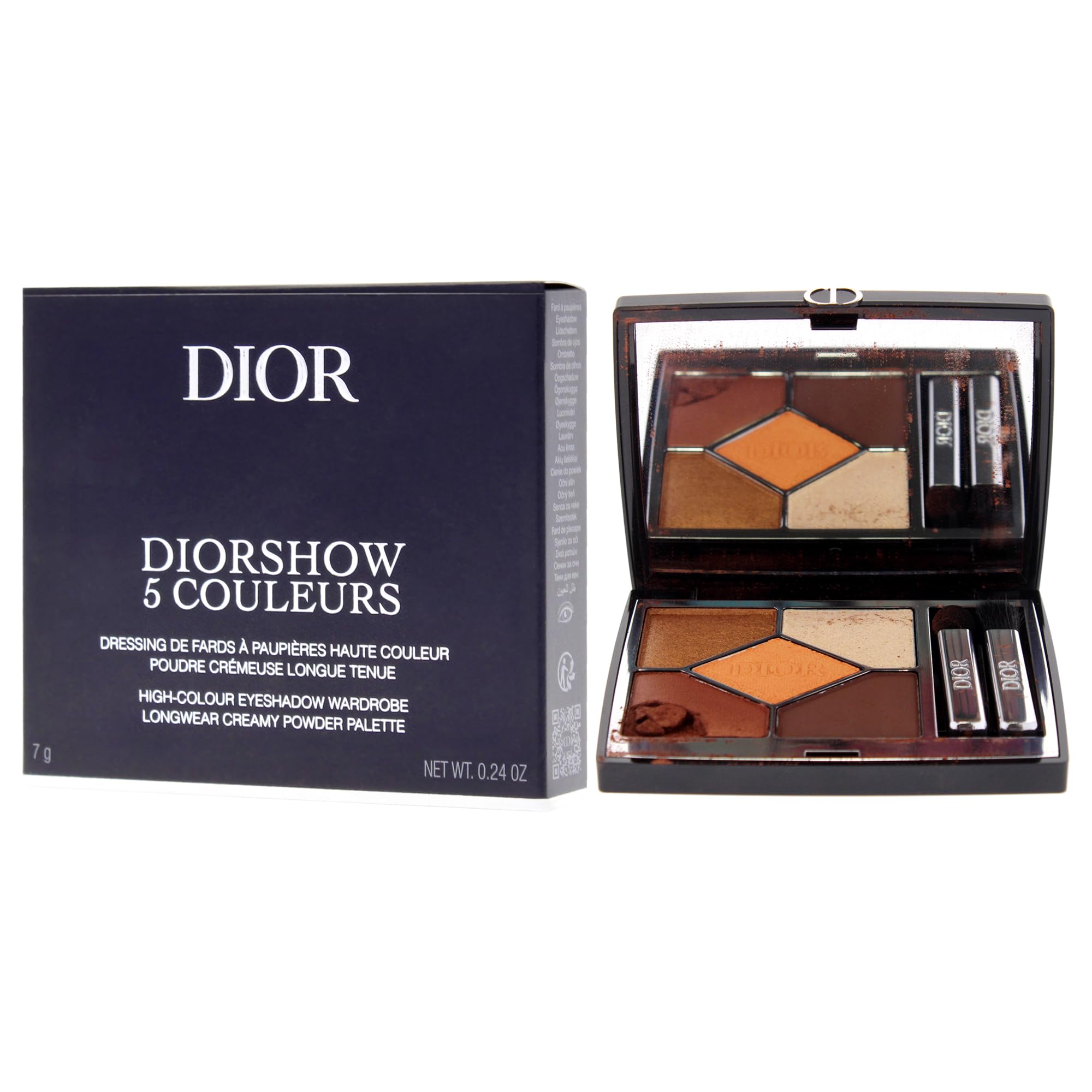 Foto 5 pulgar | Paleta De Sombras De Ojos Dior 5 Couleurs 439 Copper Para Mujer, 7 Ml - Venta Internacional.