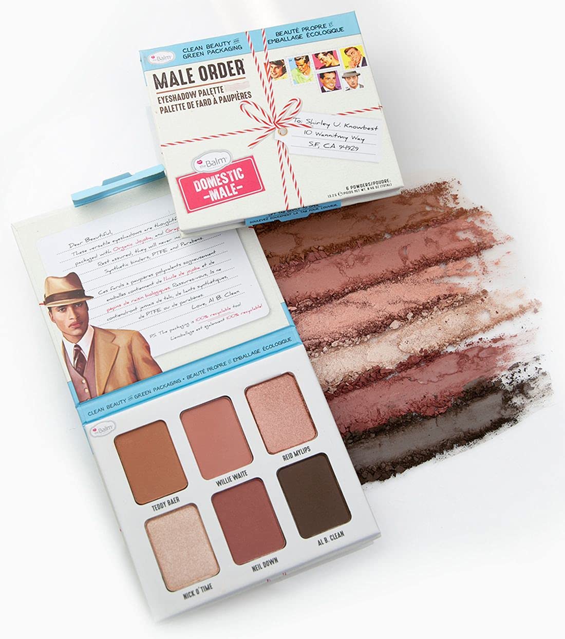 Foto 6 pulgar | Paleta De Sombras De Ojos Thebalm Male Order Domestic Male 30 Ml - Venta Internacional.