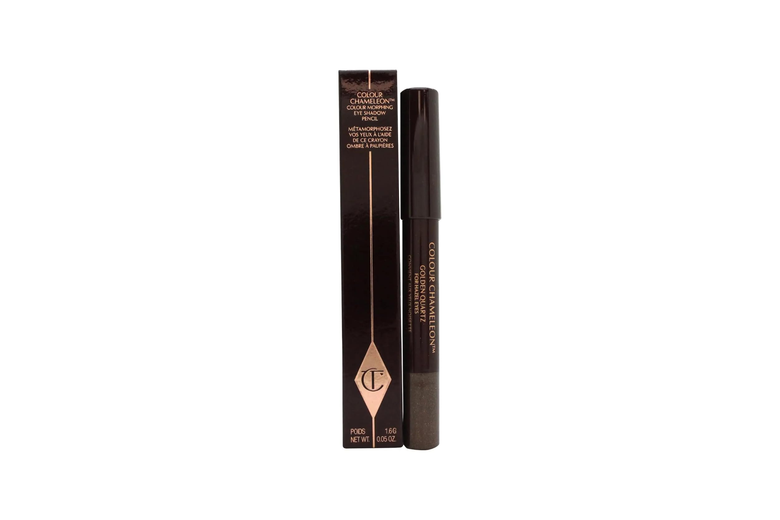 Lápiz De Sombra De Ojos Charlotte Tilbury Color Chameleon Golden Quartz - Venta Internacional.