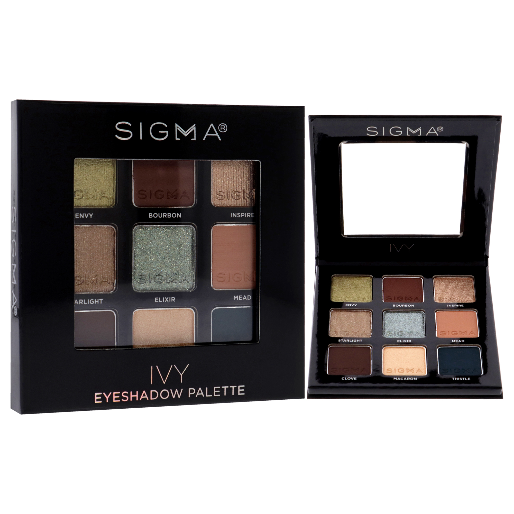 Foto 3 pulgar | Paleta De Sombras De Ojos Sigma Ivy Con 9 Sombras De Ojos Para Mujer - Venta Internacional.