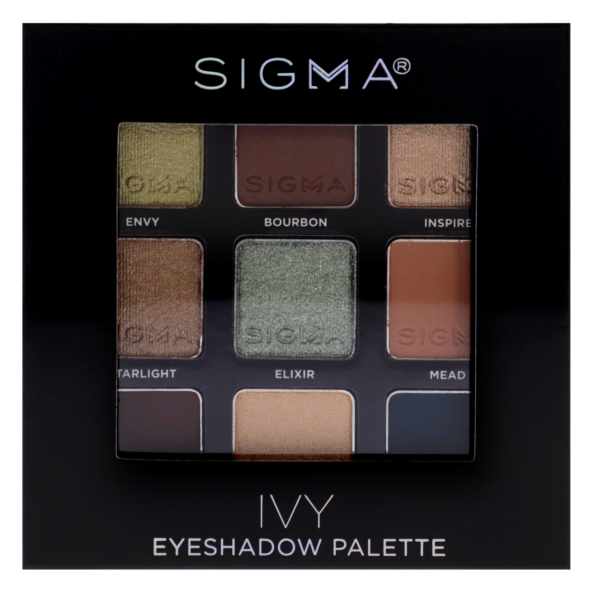 Foto 5 pulgar | Paleta De Sombras De Ojos Sigma Ivy Con 9 Sombras De Ojos Para Mujer - Venta Internacional.