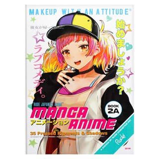 Foto 5 | Paleta De Sombras De Ojos Rude Cosmetics Manga Anime 35 - Libro 2a - Venta Internacional.