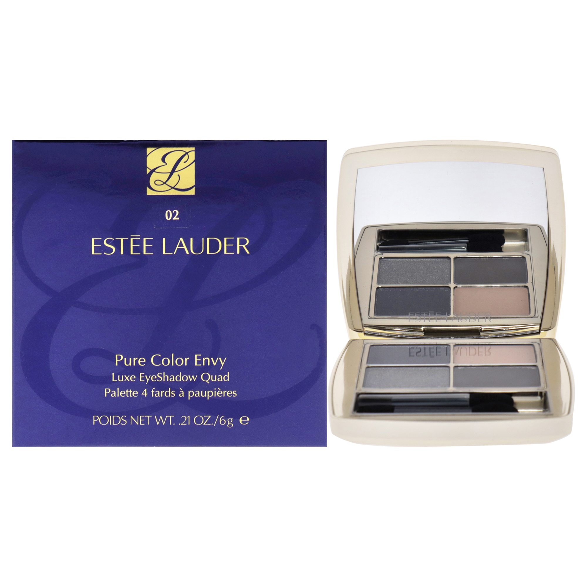 Sombra De Ojos Estée Lauder Quad - Indigo Night - Venta Internacional.