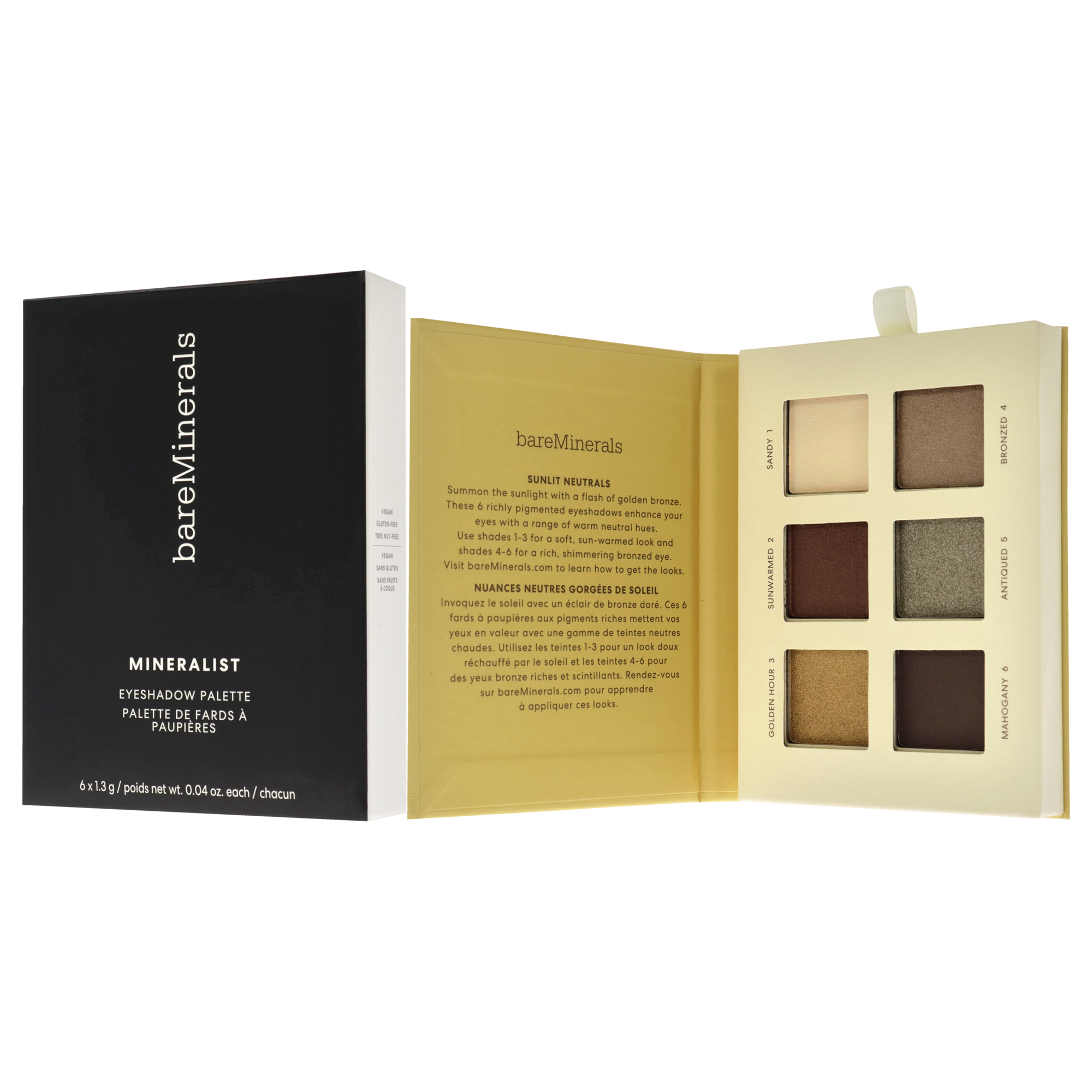 Foto 4 | Paleta De Sombras De Ojos Mineralist Sunlit - Venta Internacional.